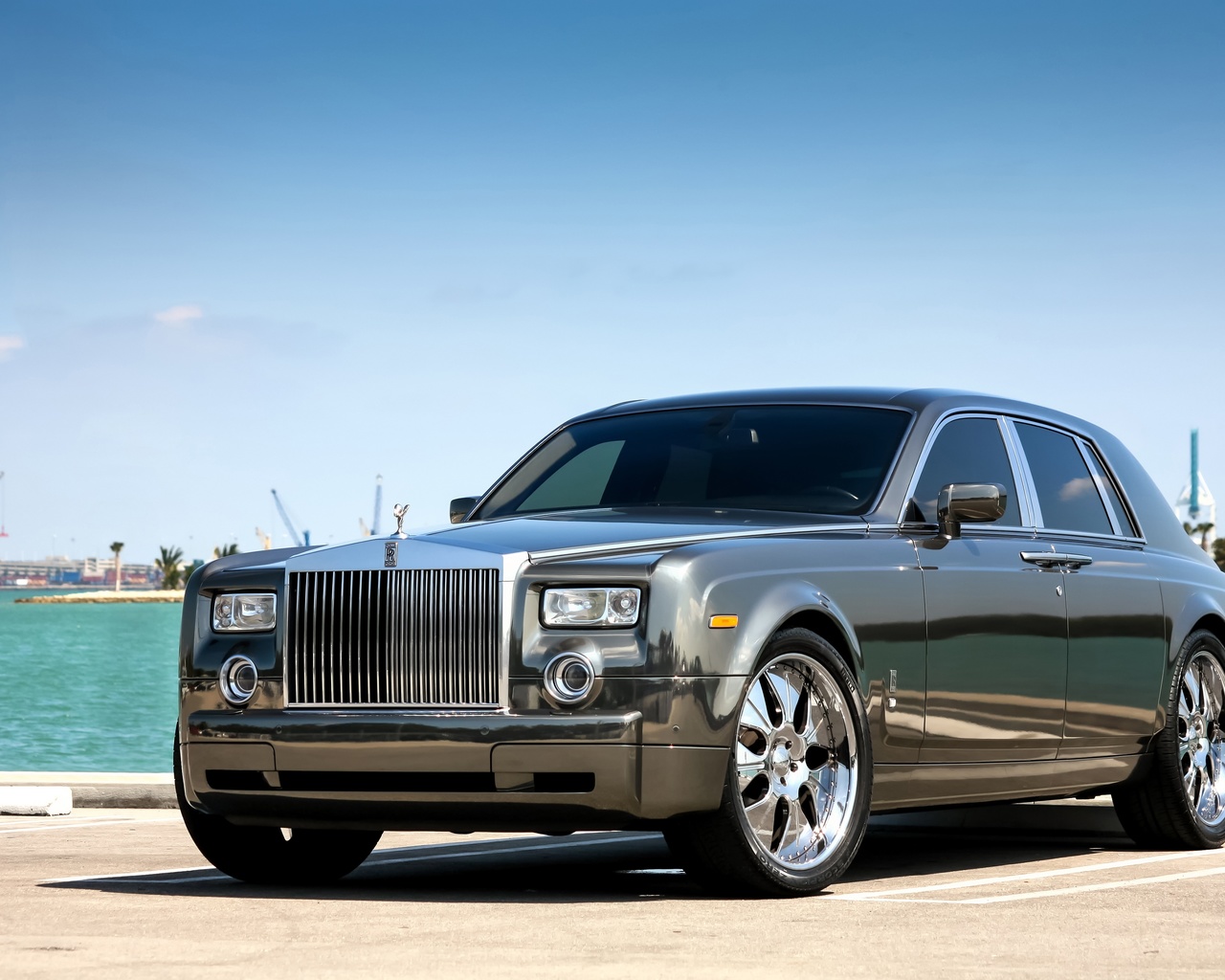 rolls-royce, phantom, wheels, hrome