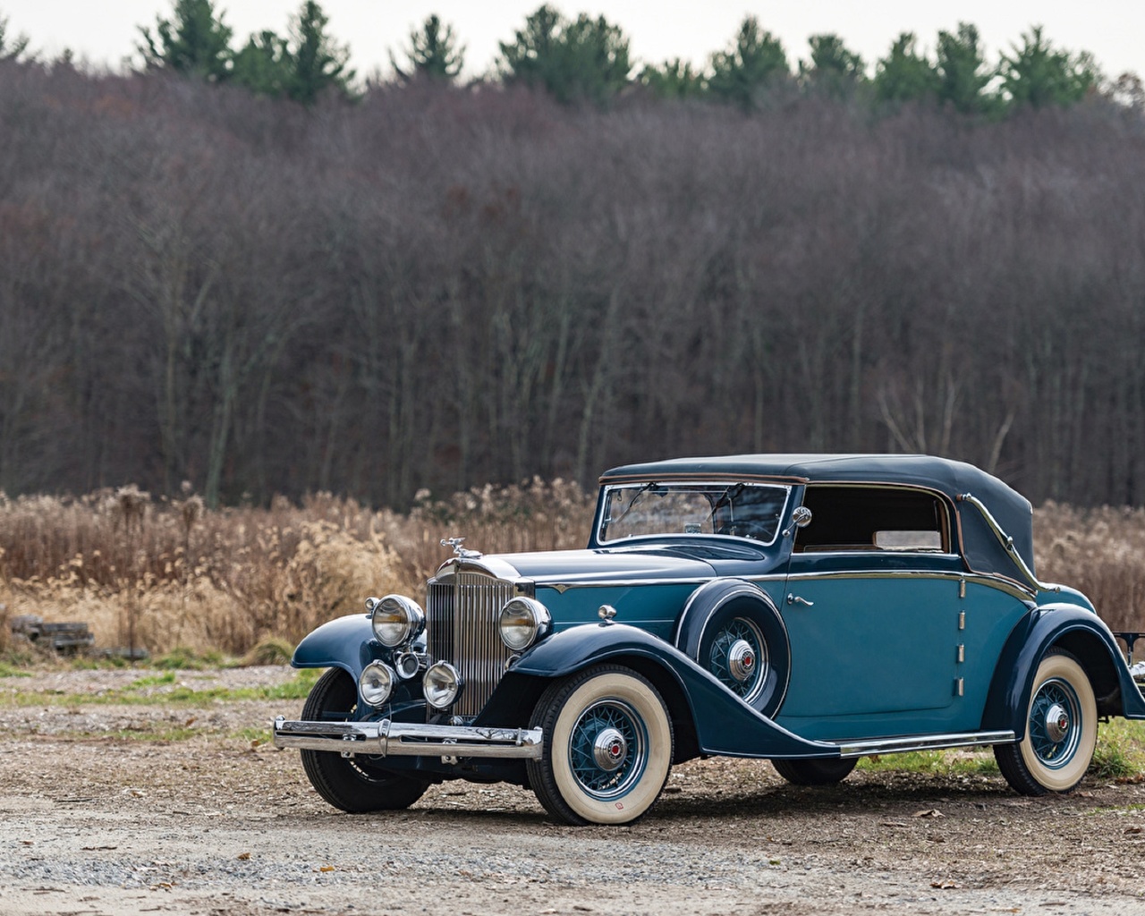 packard, eight, cabriolet, 1933