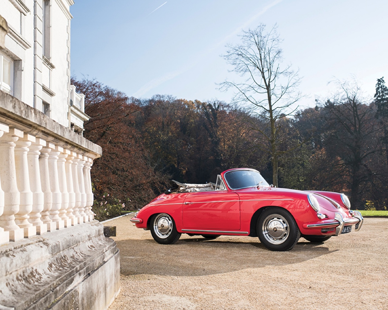 porsche, 356c, cabriolet, 1963