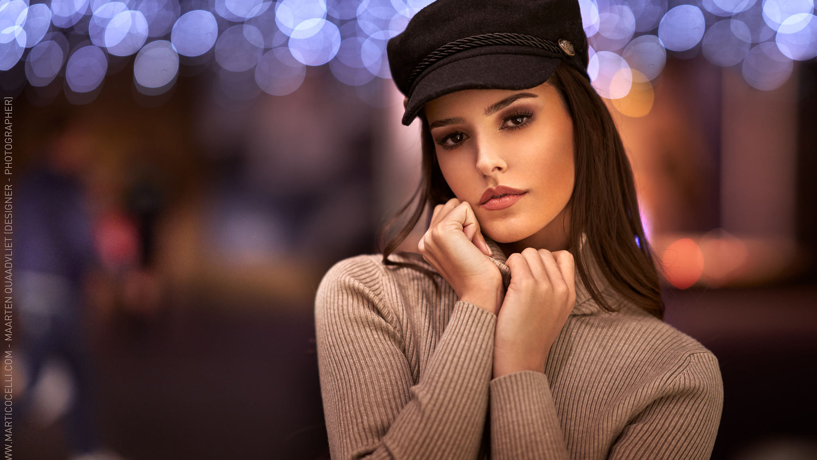 women, bokeh, portrait, maarten quaadvliet