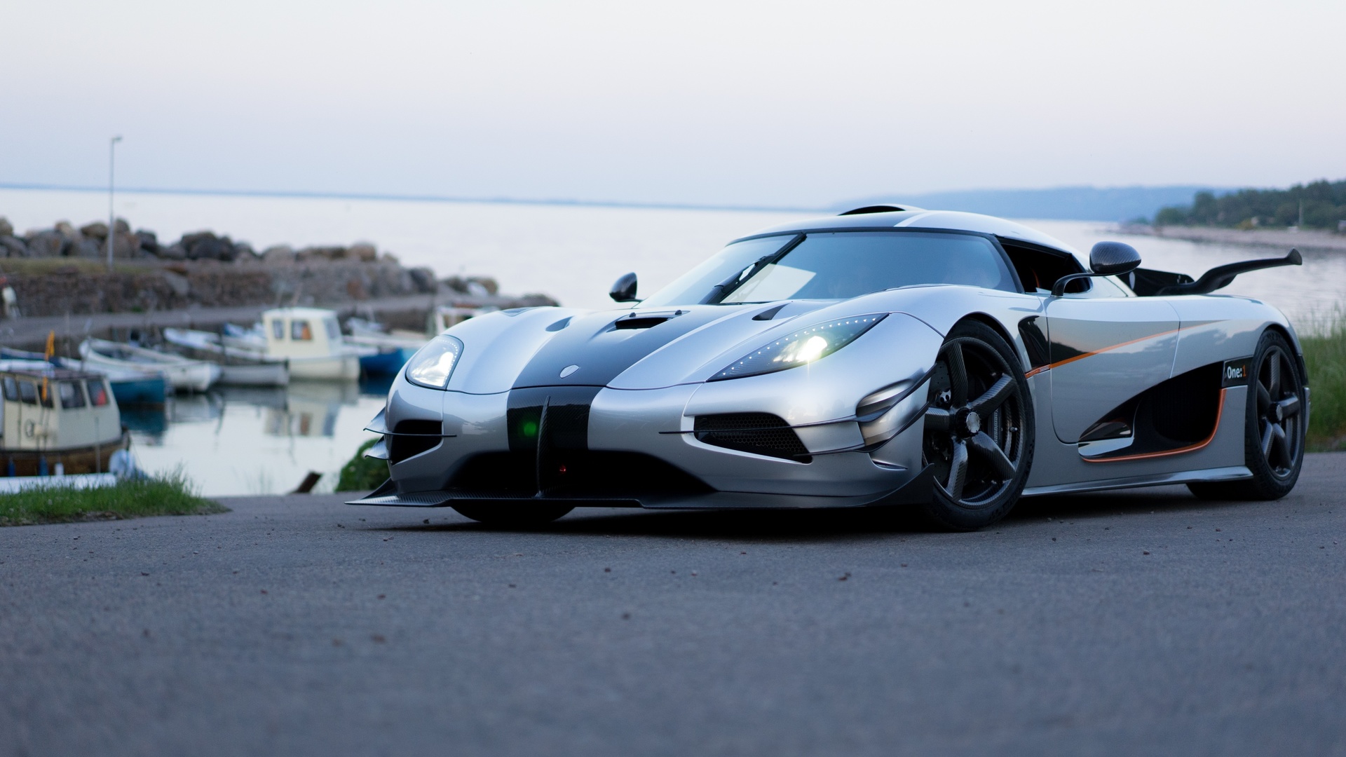 koenigsegg, one1, gray