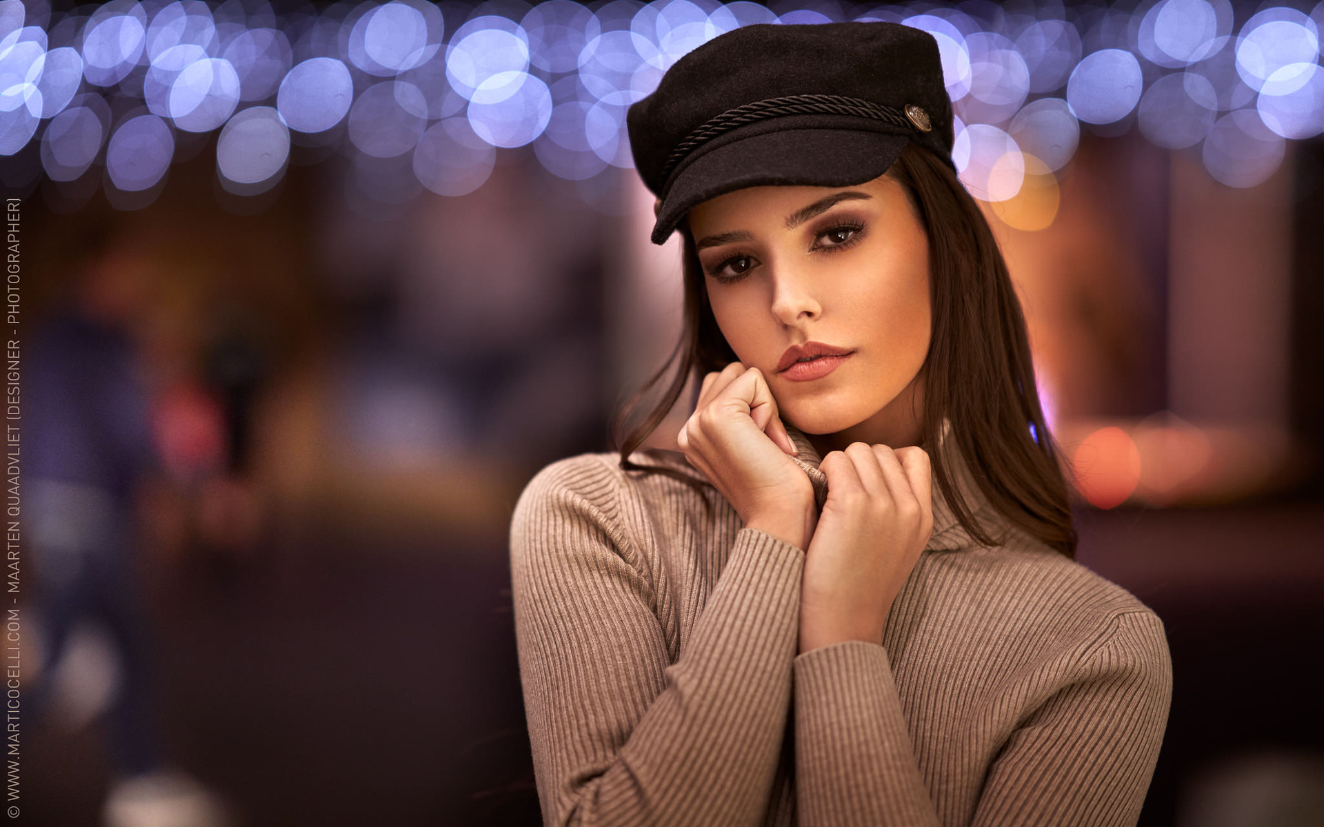 women, bokeh, portrait, maarten quaadvliet