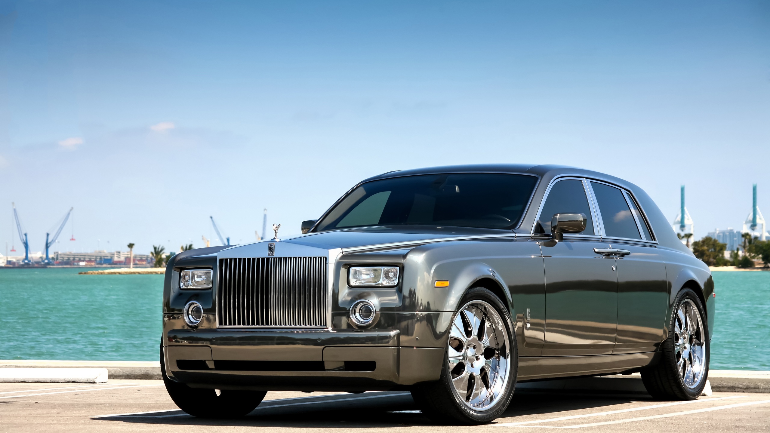 rolls-royce, phantom, wheels, hrome