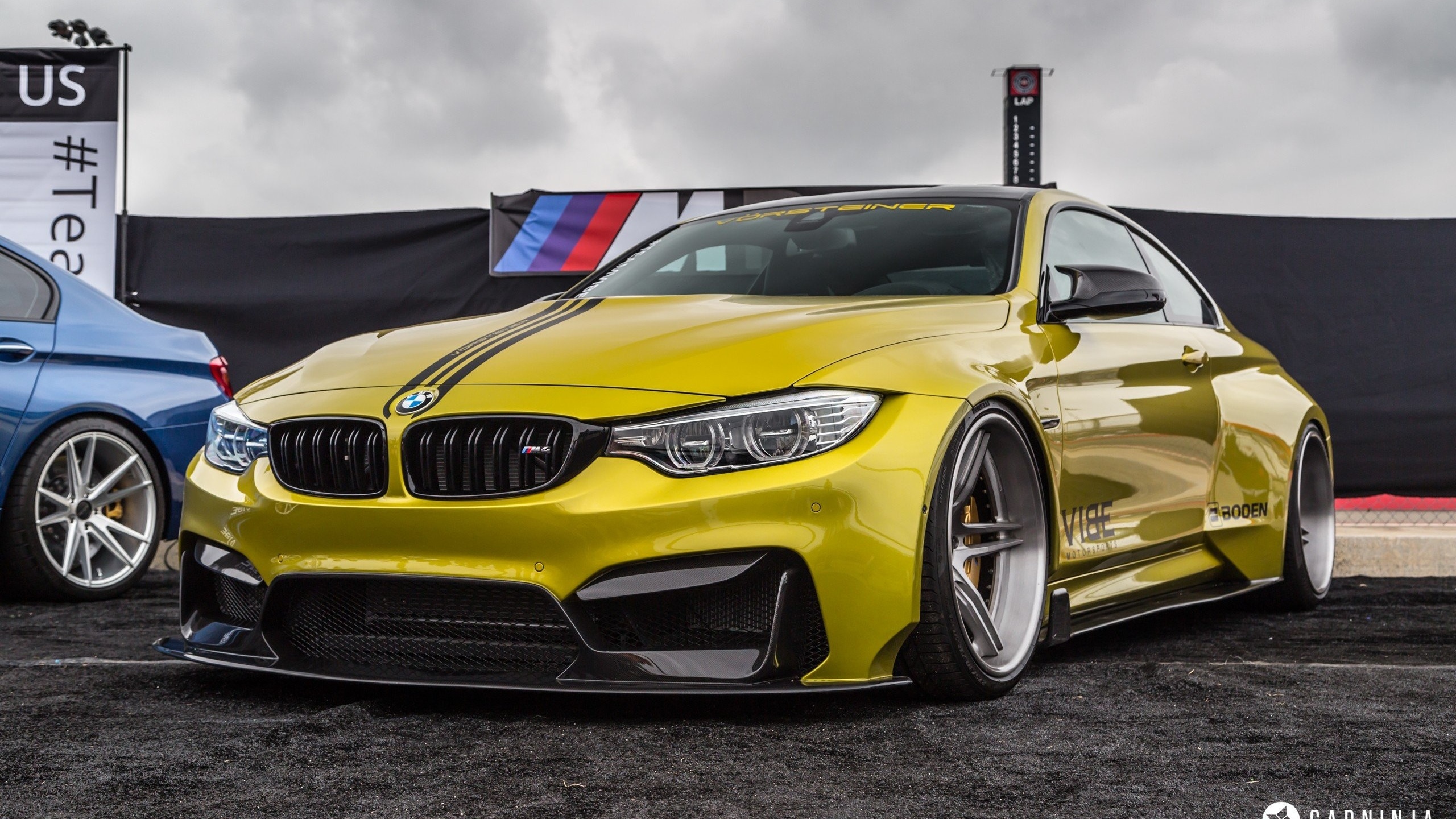 bmw, m4, coupe, car, carninja, lb performance, lb works, low, street, vossen