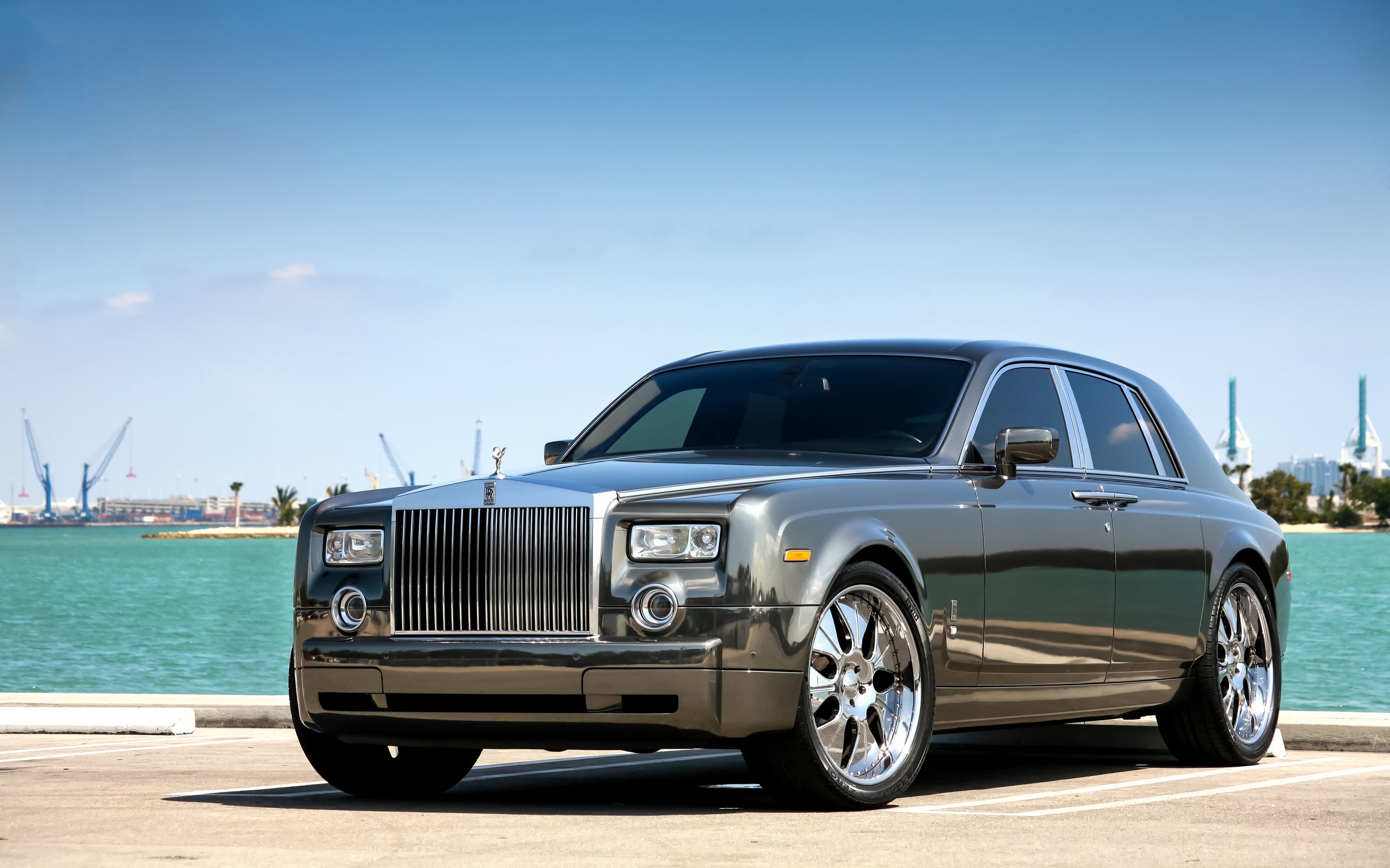 rolls-royce, phantom, wheels, hrome