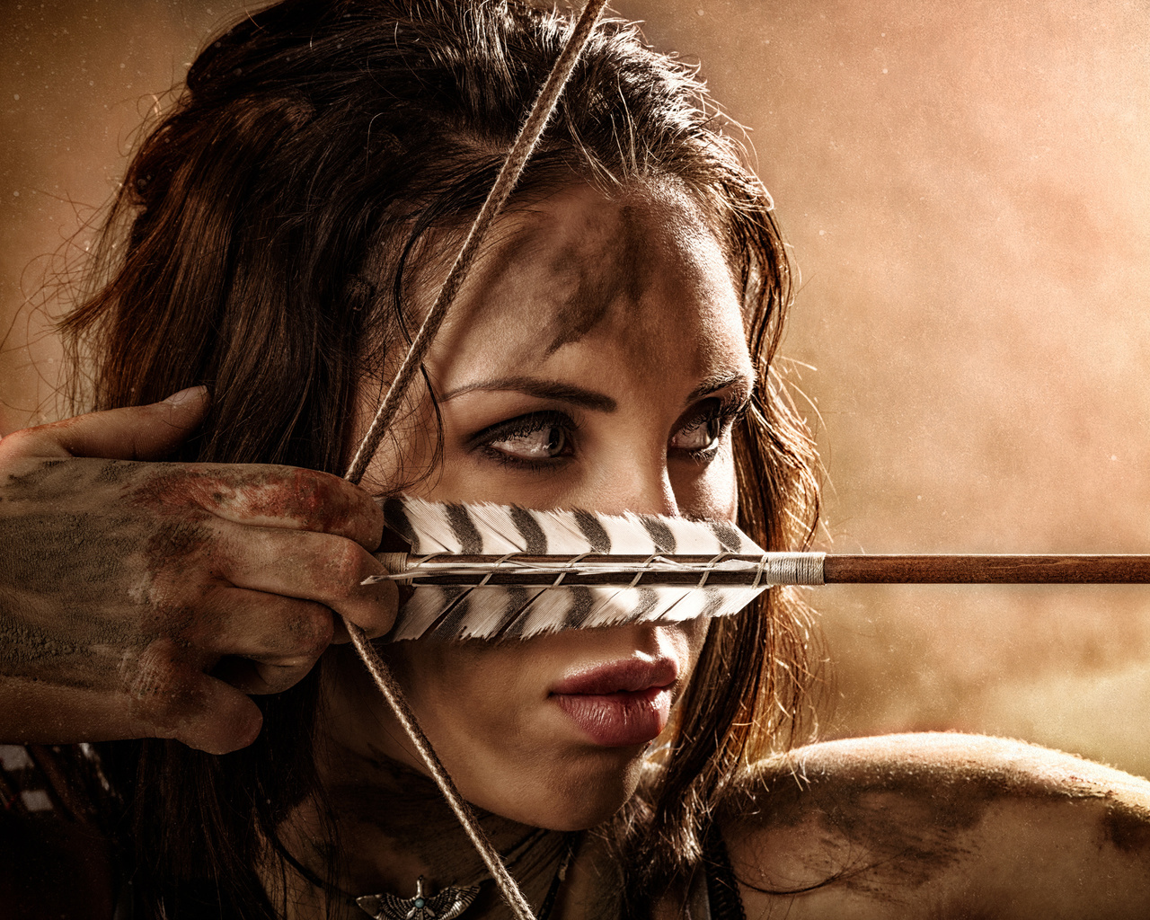 lara croft, portrait, cosplay