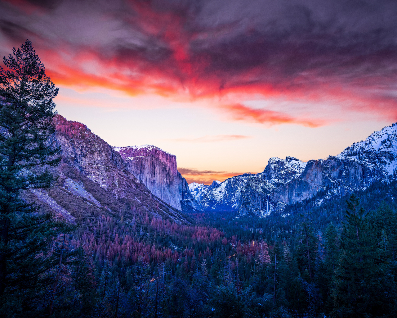 yosemite, national park, california, 