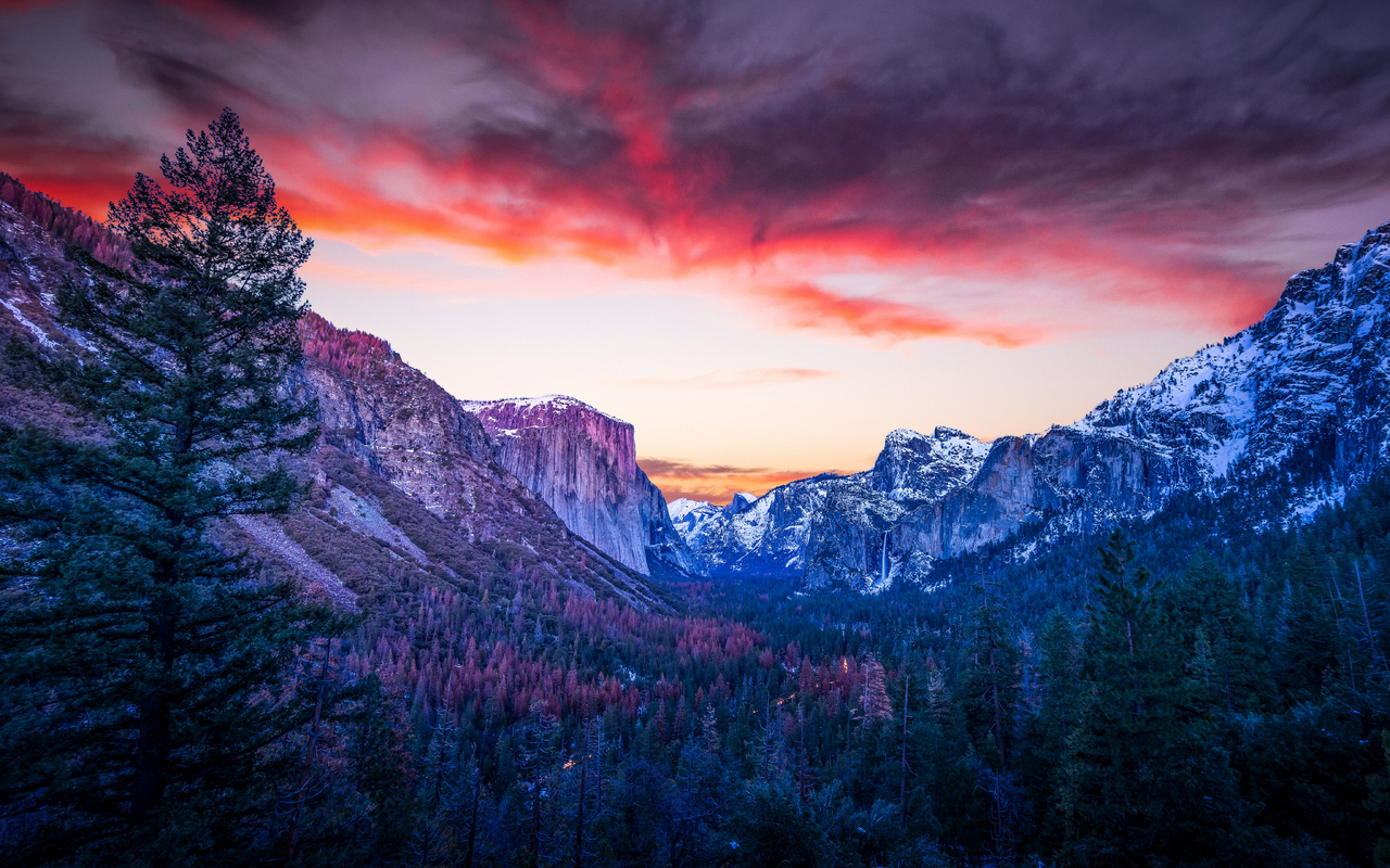 yosemite, national park, california, 