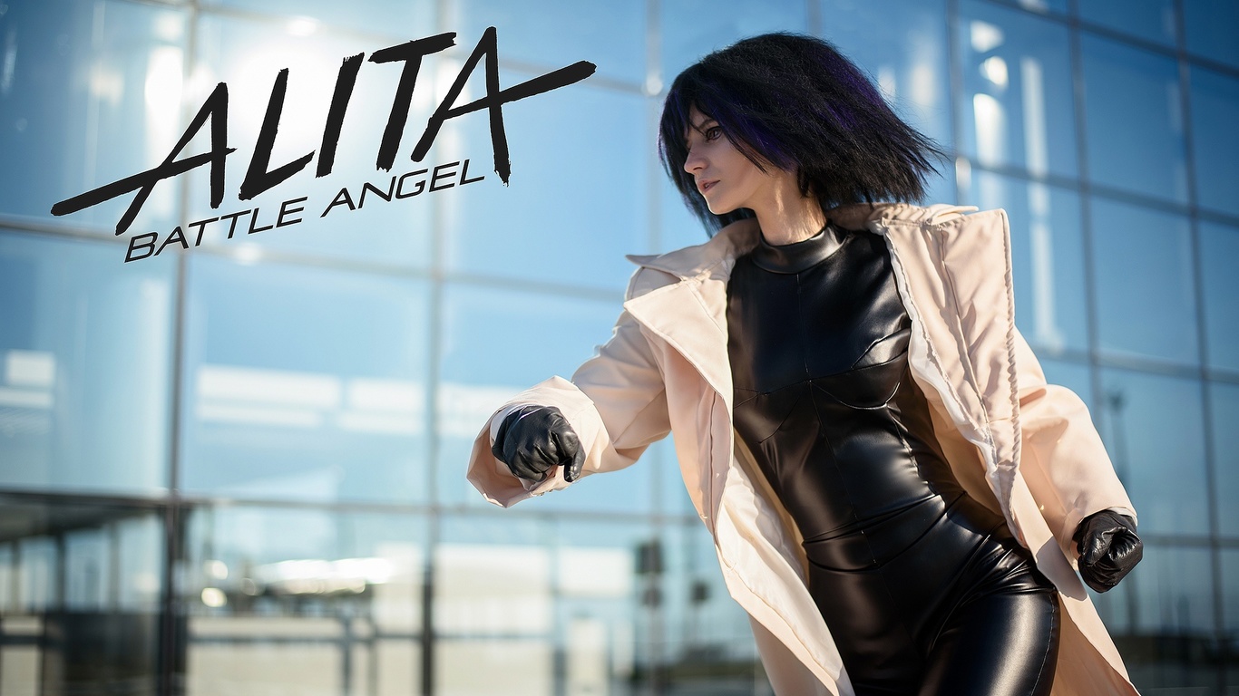 alita battle angel, cosplay, girl, battle angel alita