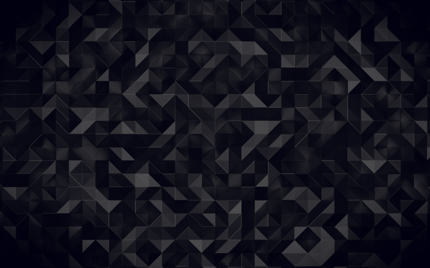 black, triangles