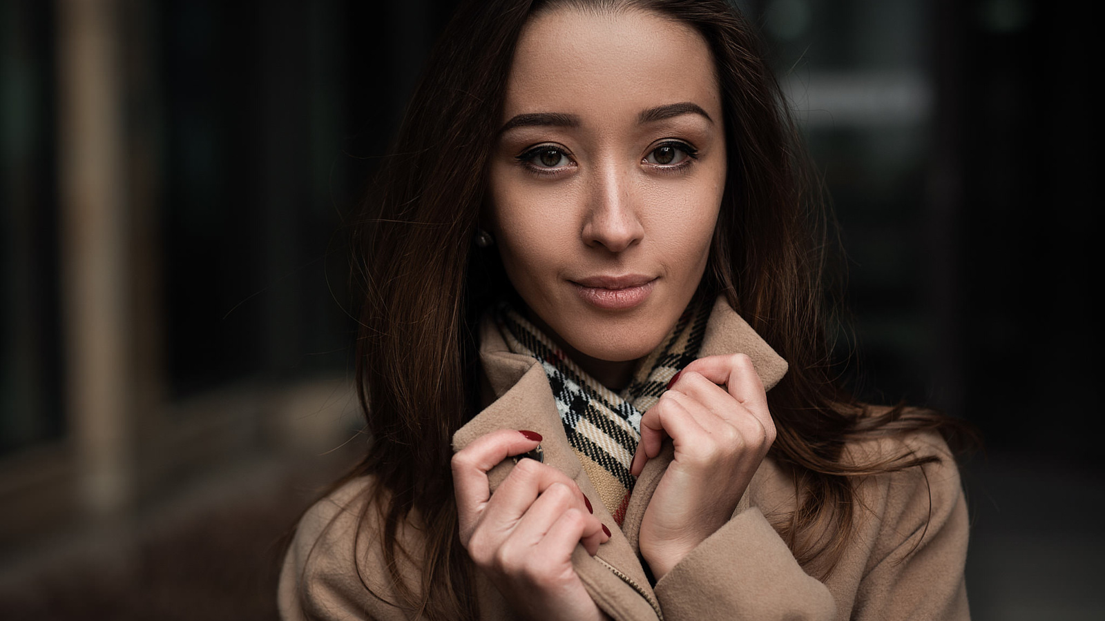 women, portrait, smiling, blonde, necklace, watch, andrey vechkenzin,arina kim