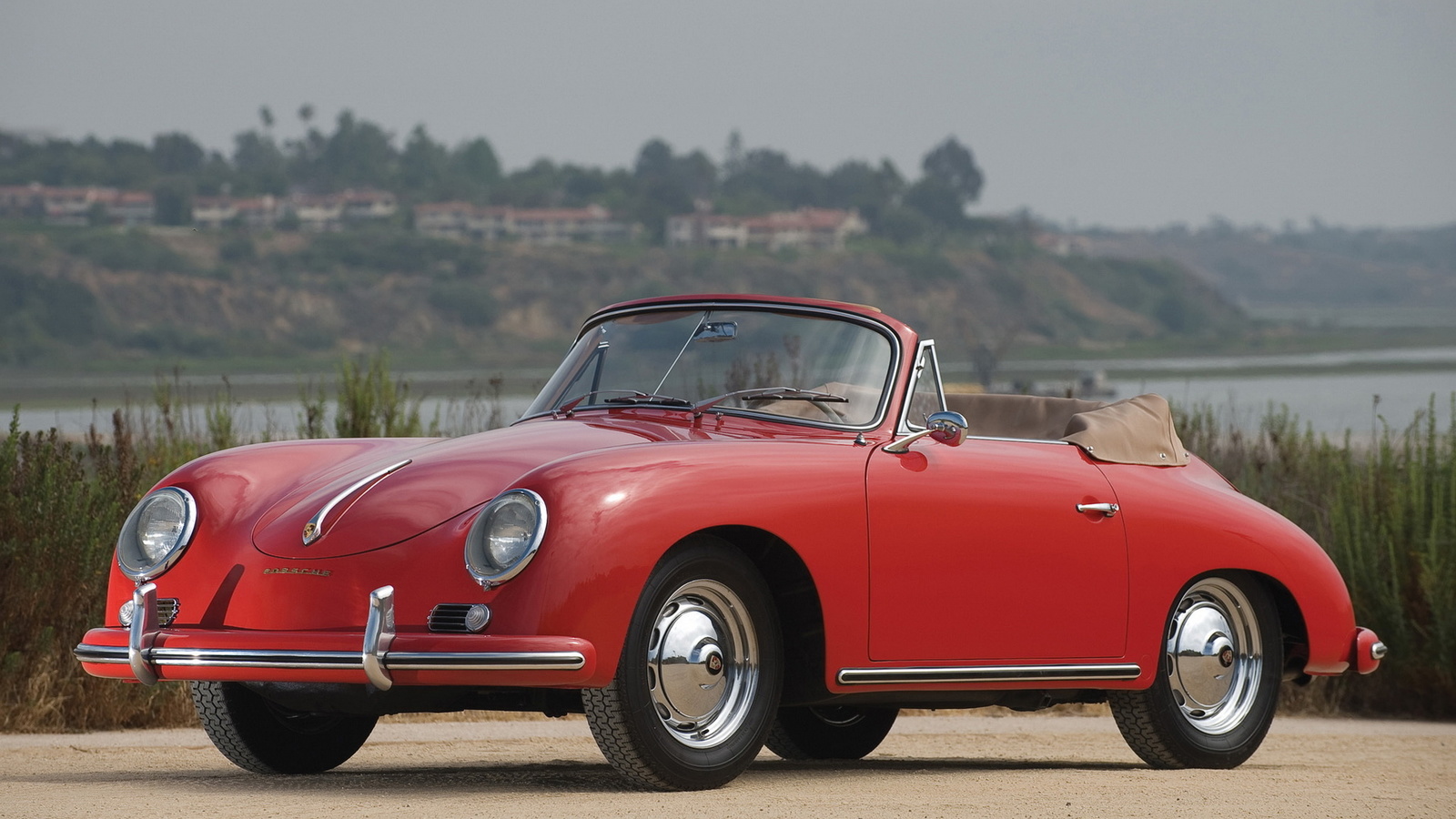 porsche, 356a, cabriolet, 1955