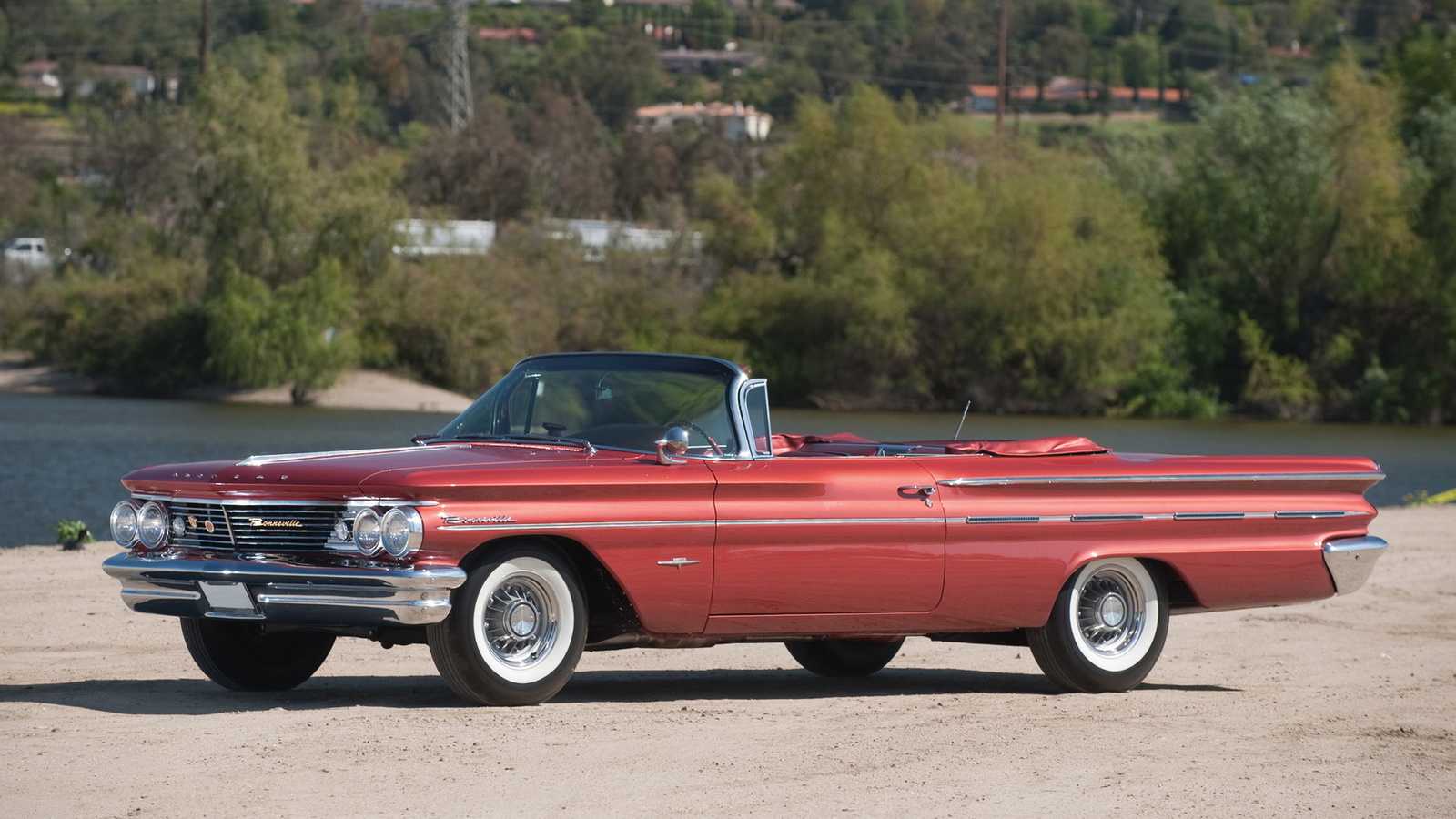 pontiac, bonnevile, convertible, 1960