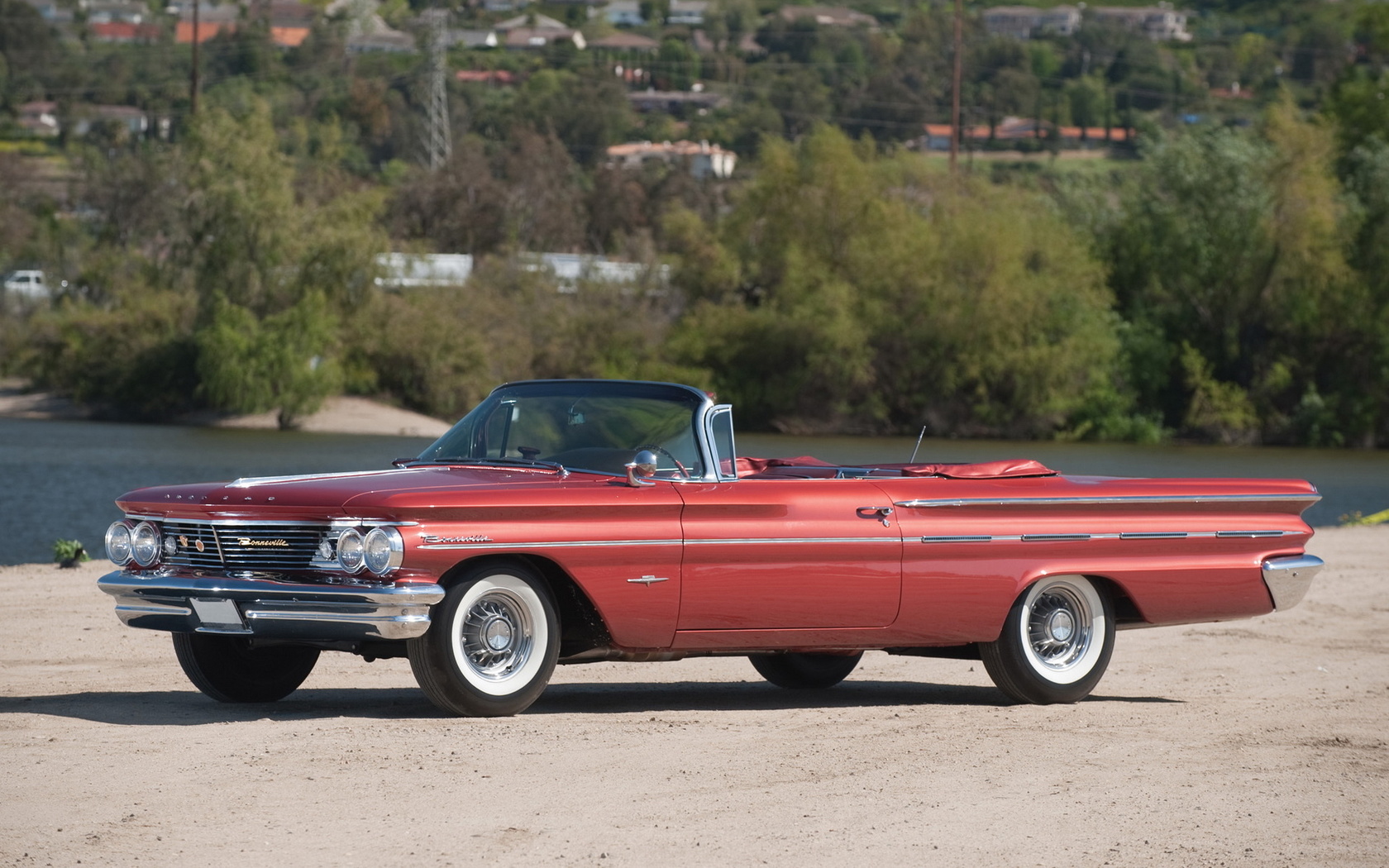 pontiac, bonnevile, convertible, 1960