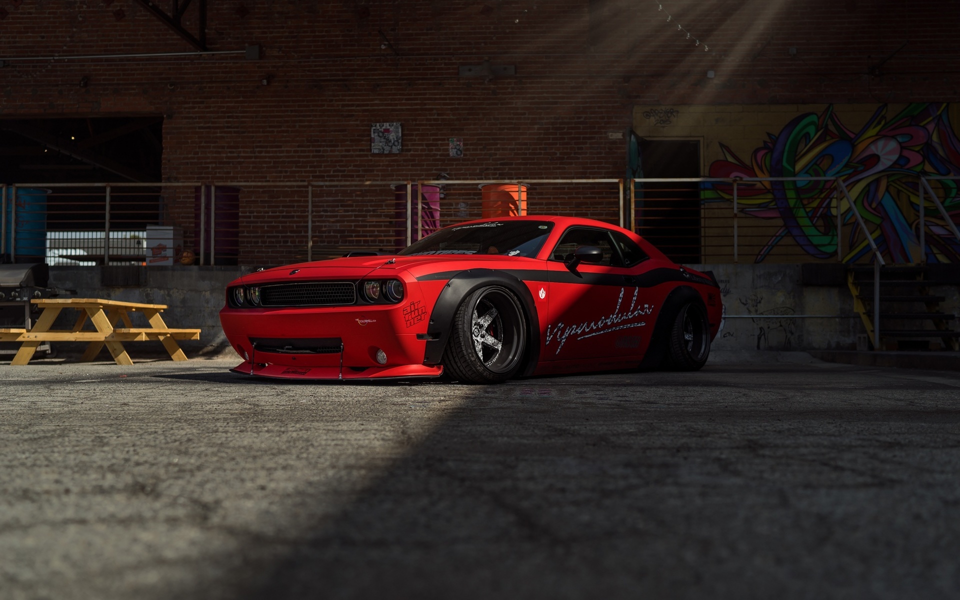 dodge, challenger, tuned