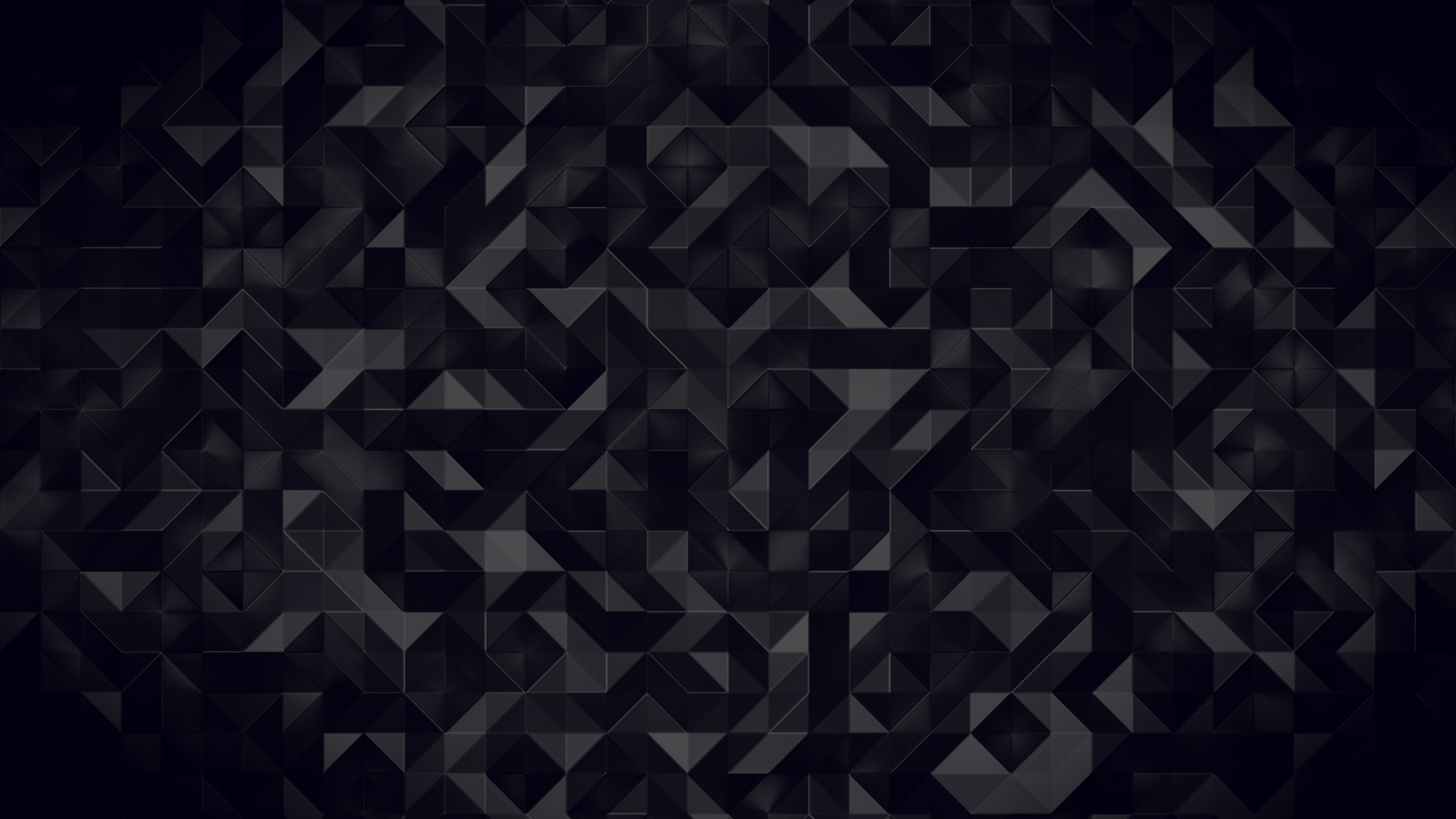 black, triangles