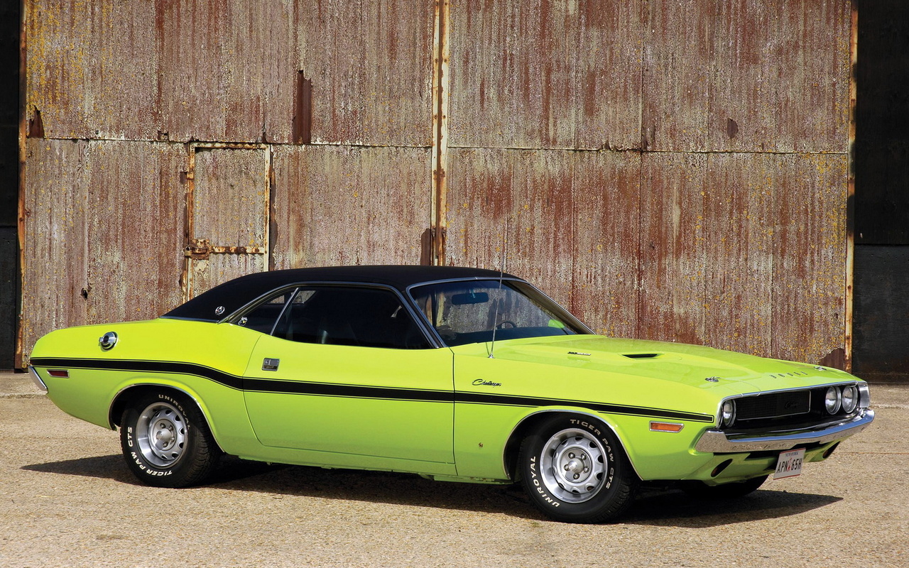 dodge, challenger, rt, 1970