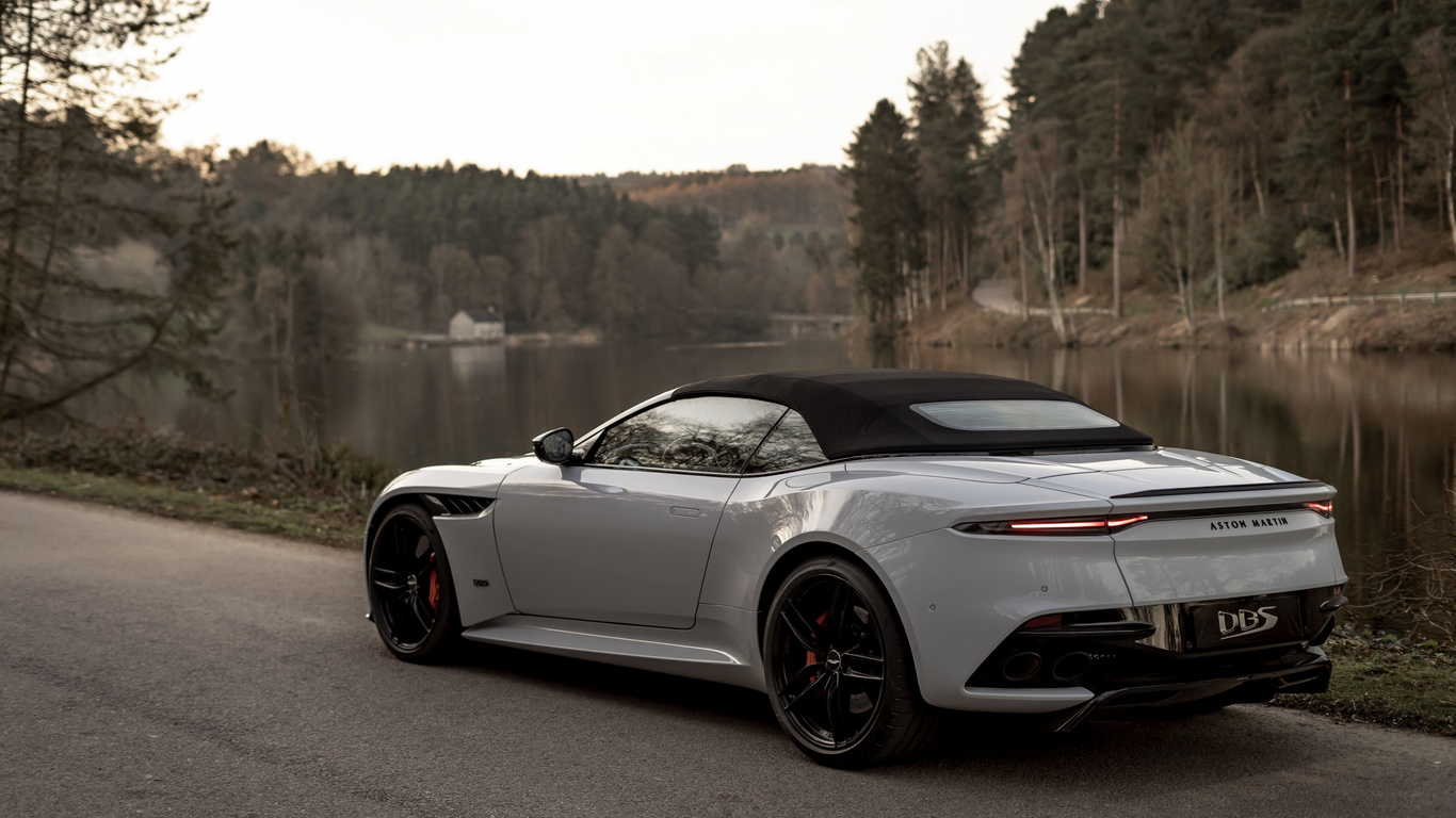 aston martin, dbs, superleggera, white, supercar, luxury cars