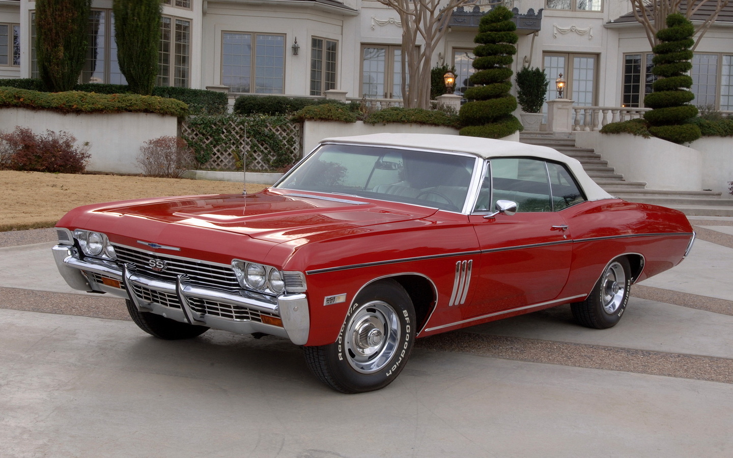 chevrolet, impala, 427, ss, convertible, 1968