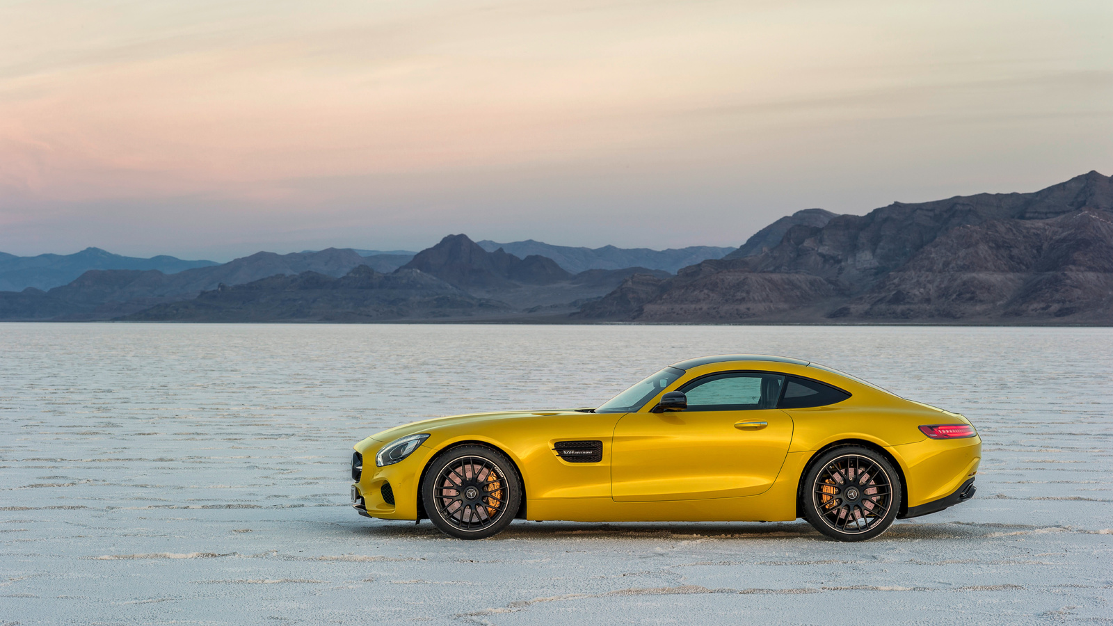 yellow, mercedes benz, amg, gt