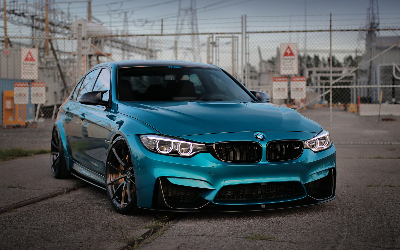 bmw, m3, f80, blue