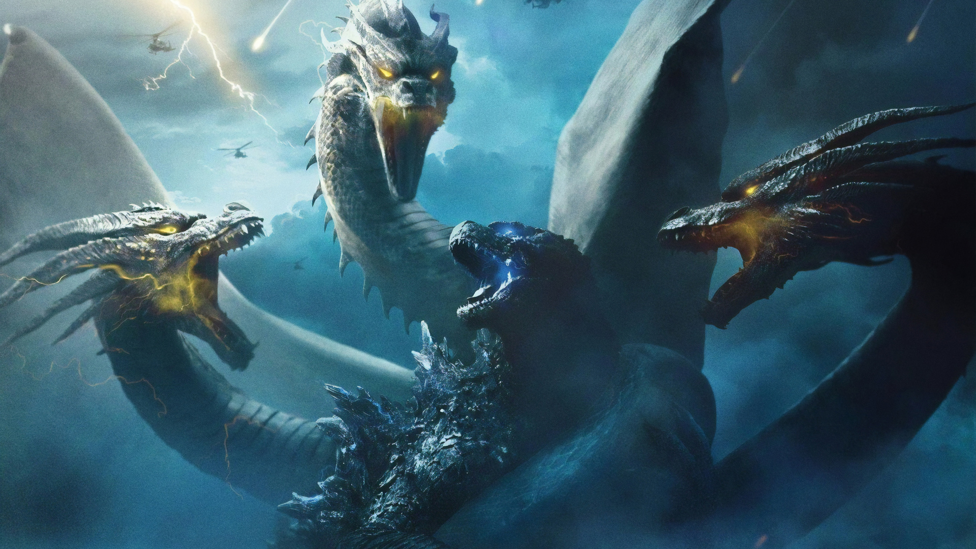 godzilla, king of the, monsters, king ghidorah, movies