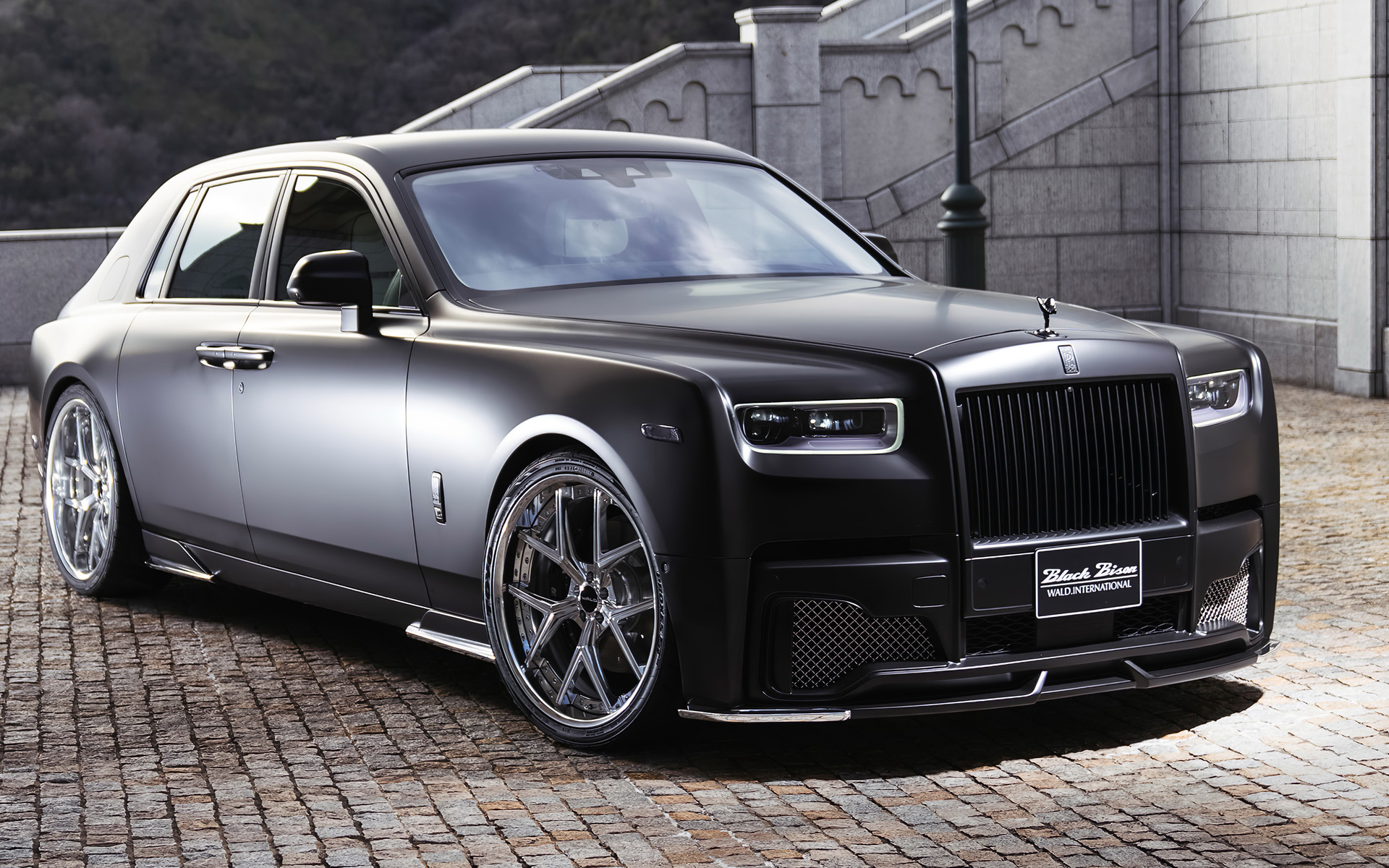 wald, rolls-royce, phantom, sports line, black, bison, edition