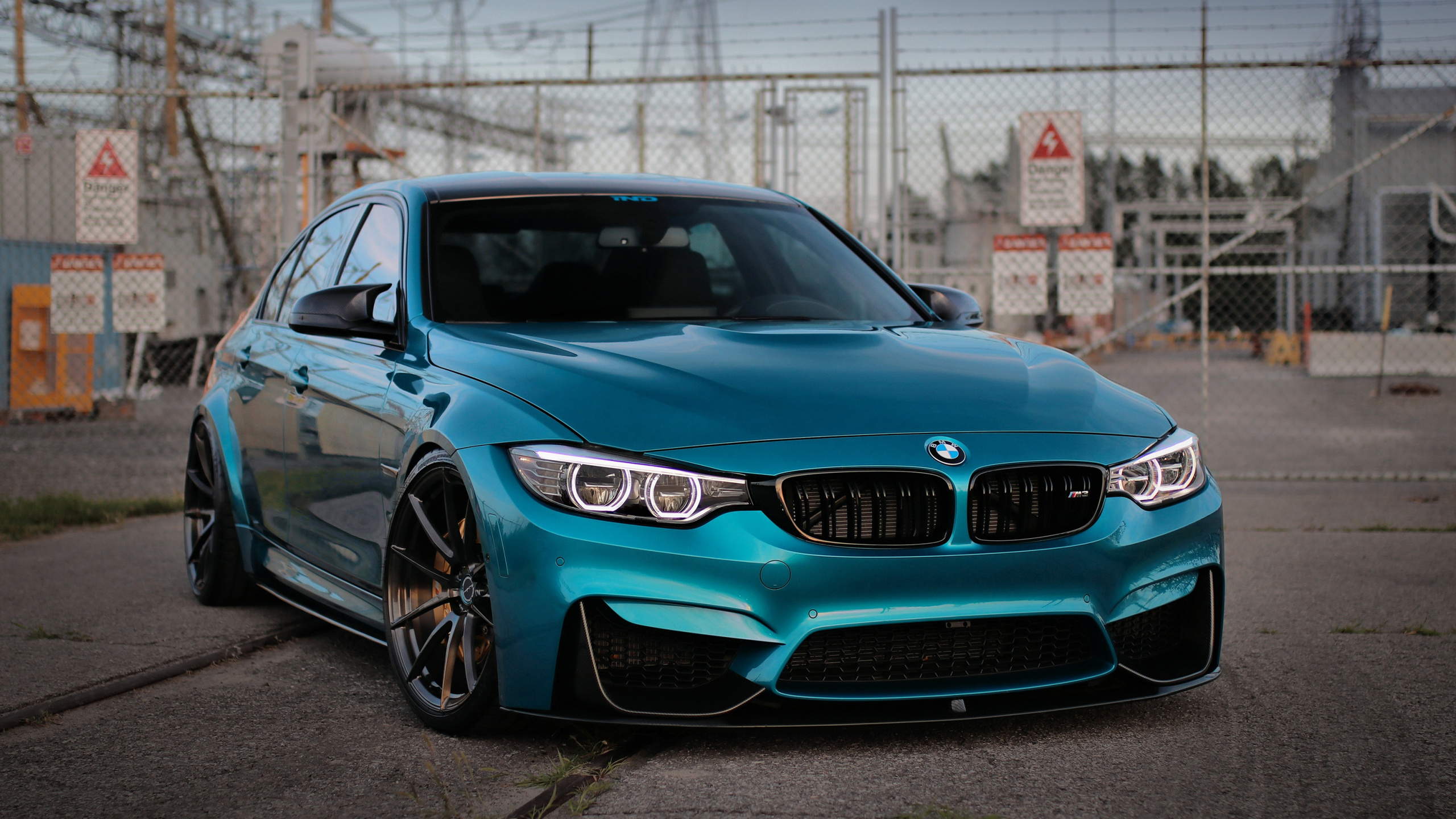 bmw, m3, f80, blue