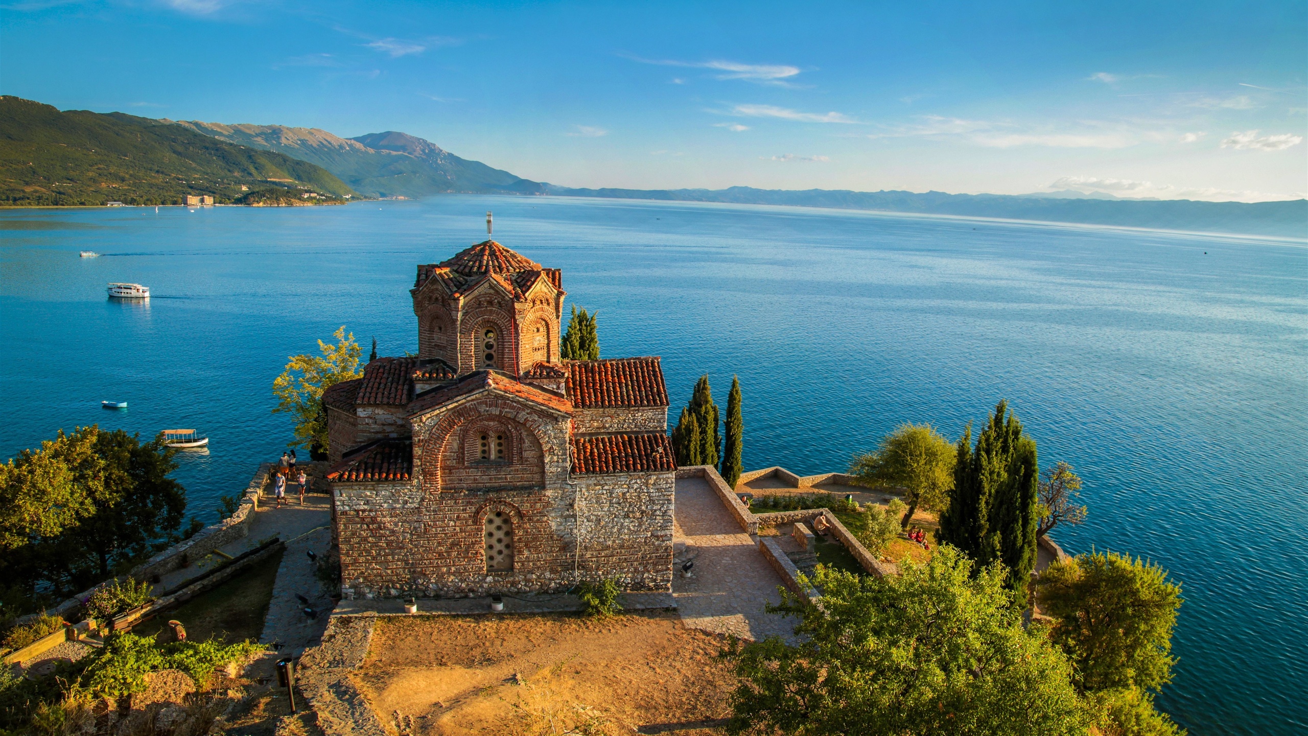 ohrid lake, macedonia, ,