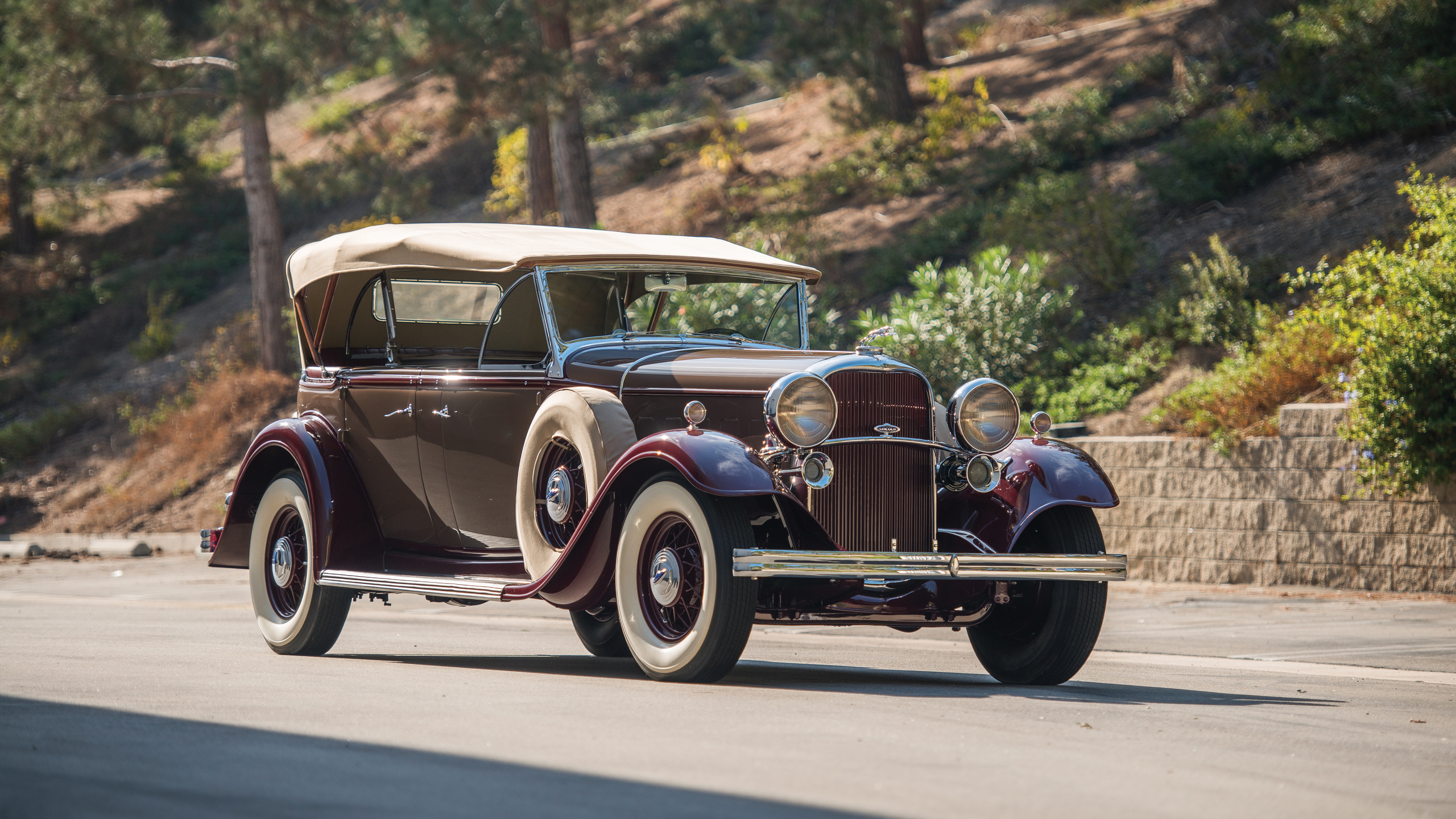 lincoln, retro, 1932, model kb, sport phaeton