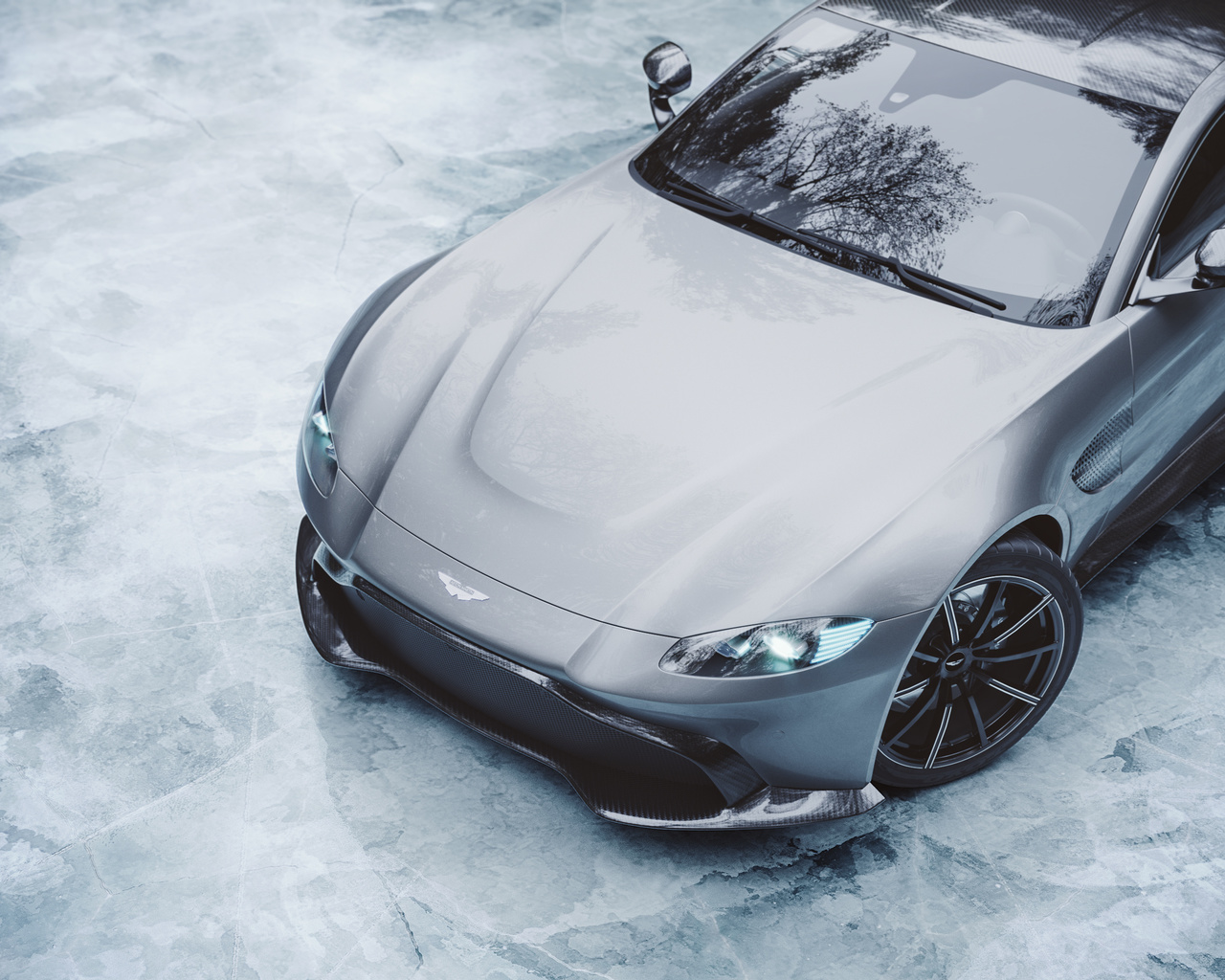 ice cold, aston martin, vantage