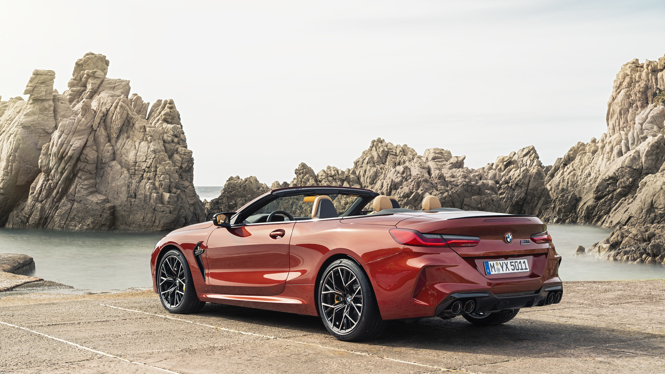 f92, bmw m8 competition cabrio, 2019