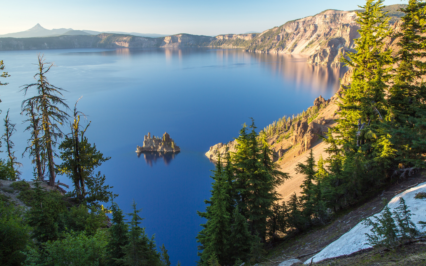 , , , , , crater lake national park,  , trees, lake, rocks, island, oregon, crater lake