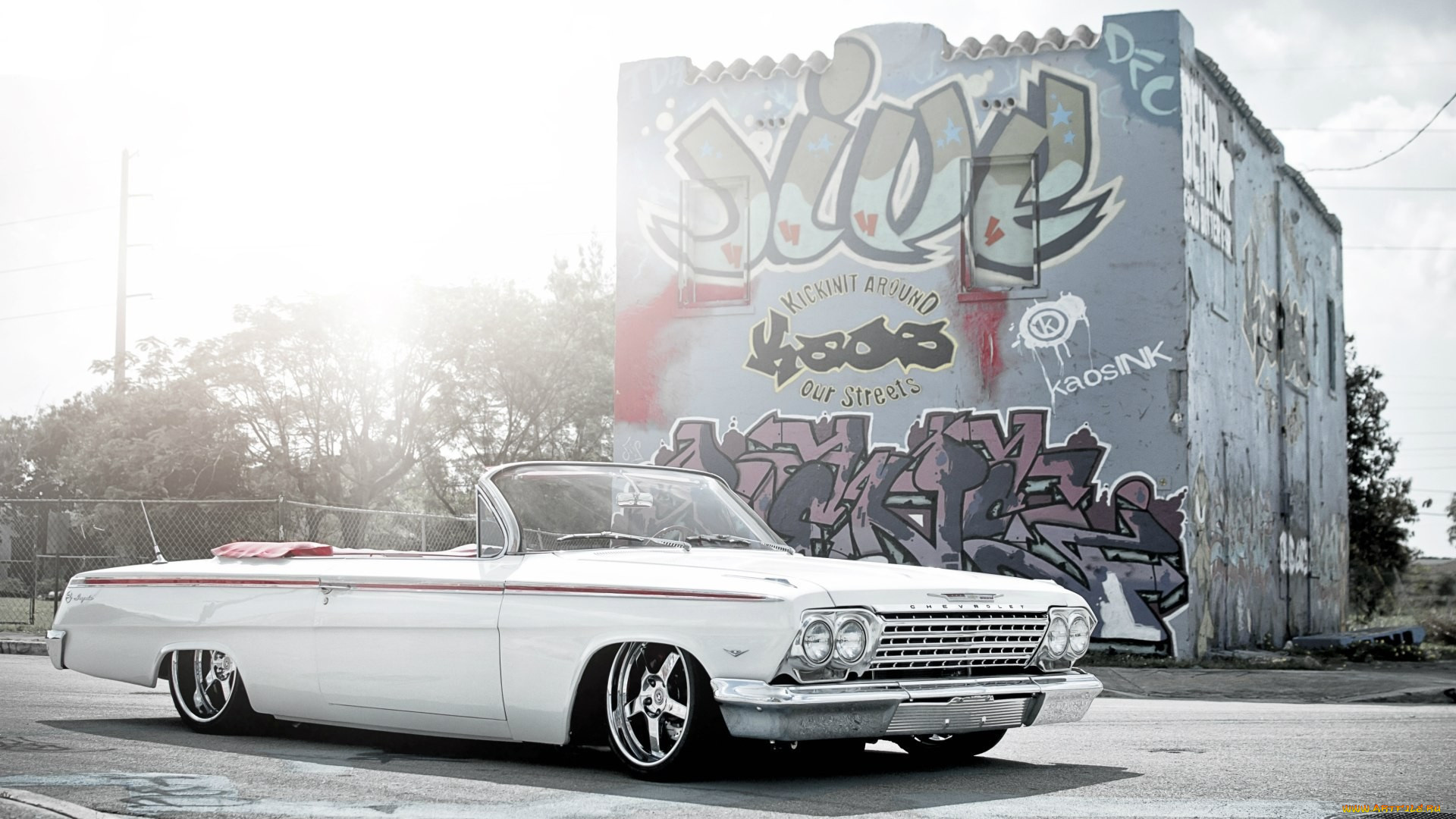 american, classic, car, chevrolet, impala