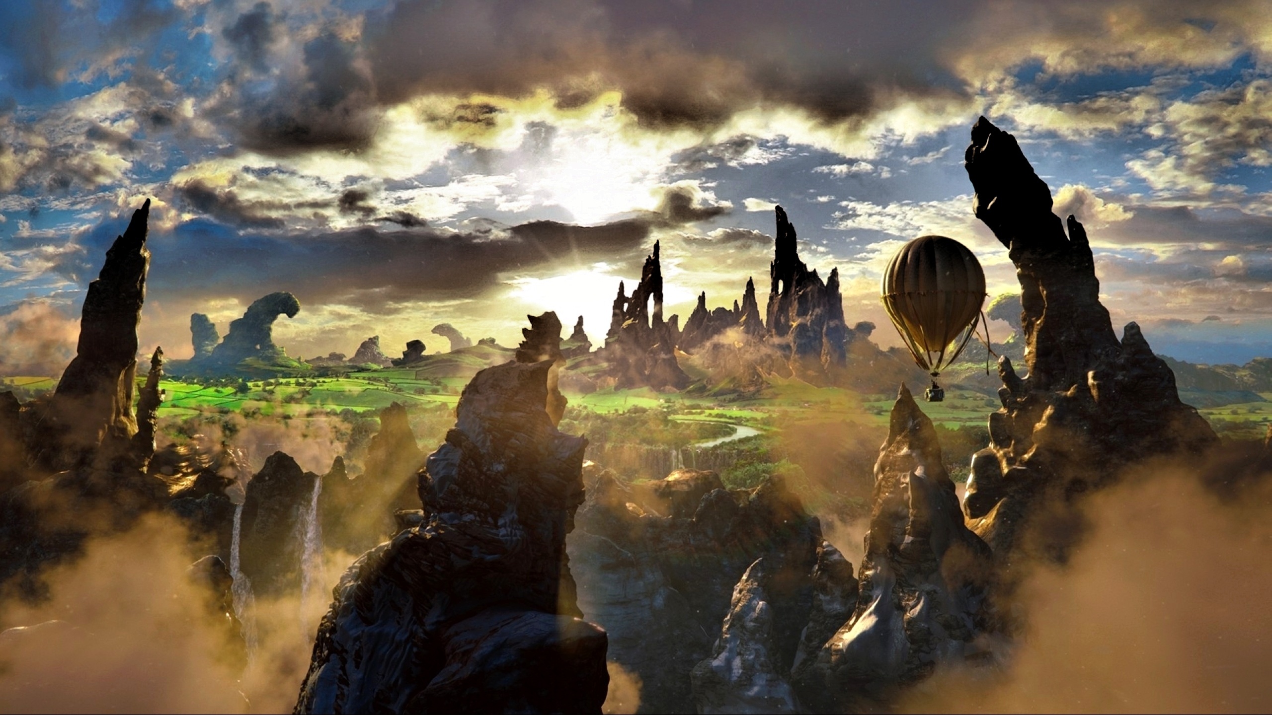 fantasy art, oz the great and powerful