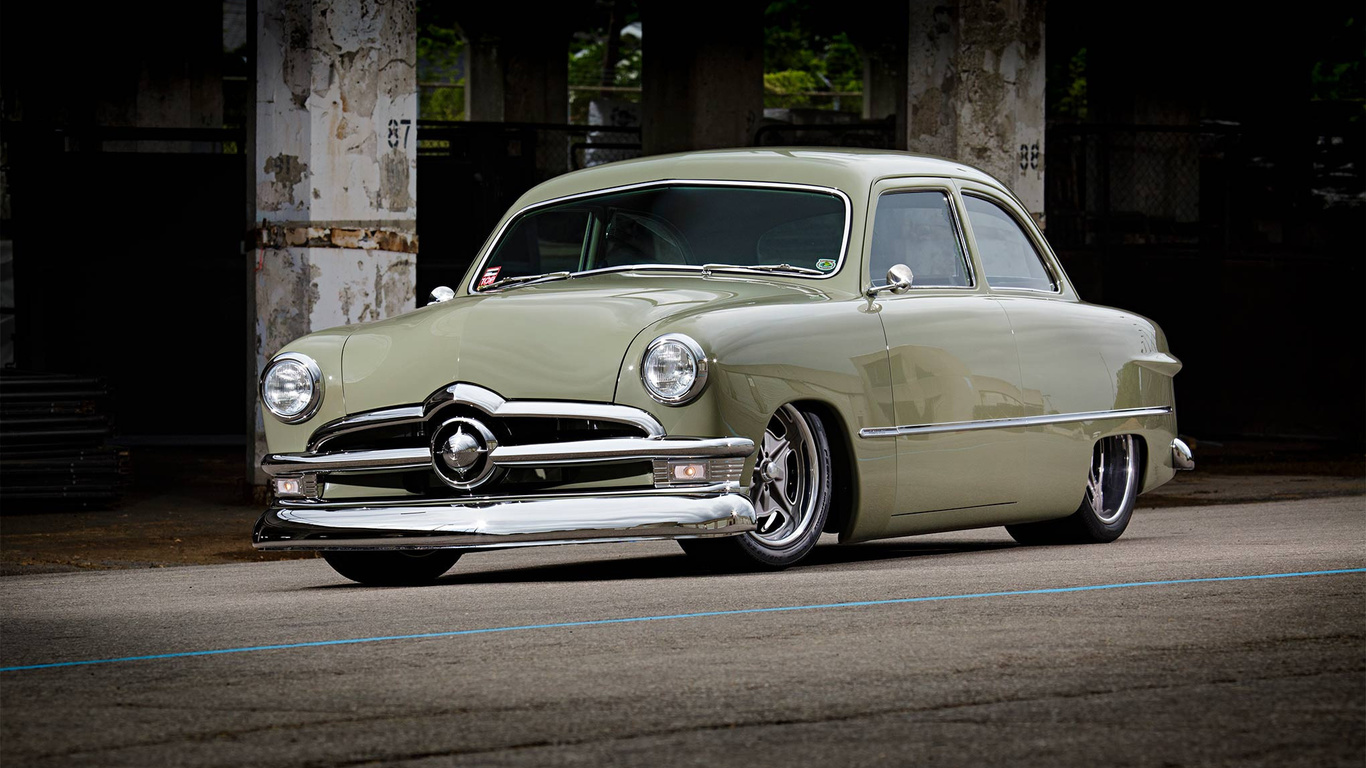 american, classic, car, custom