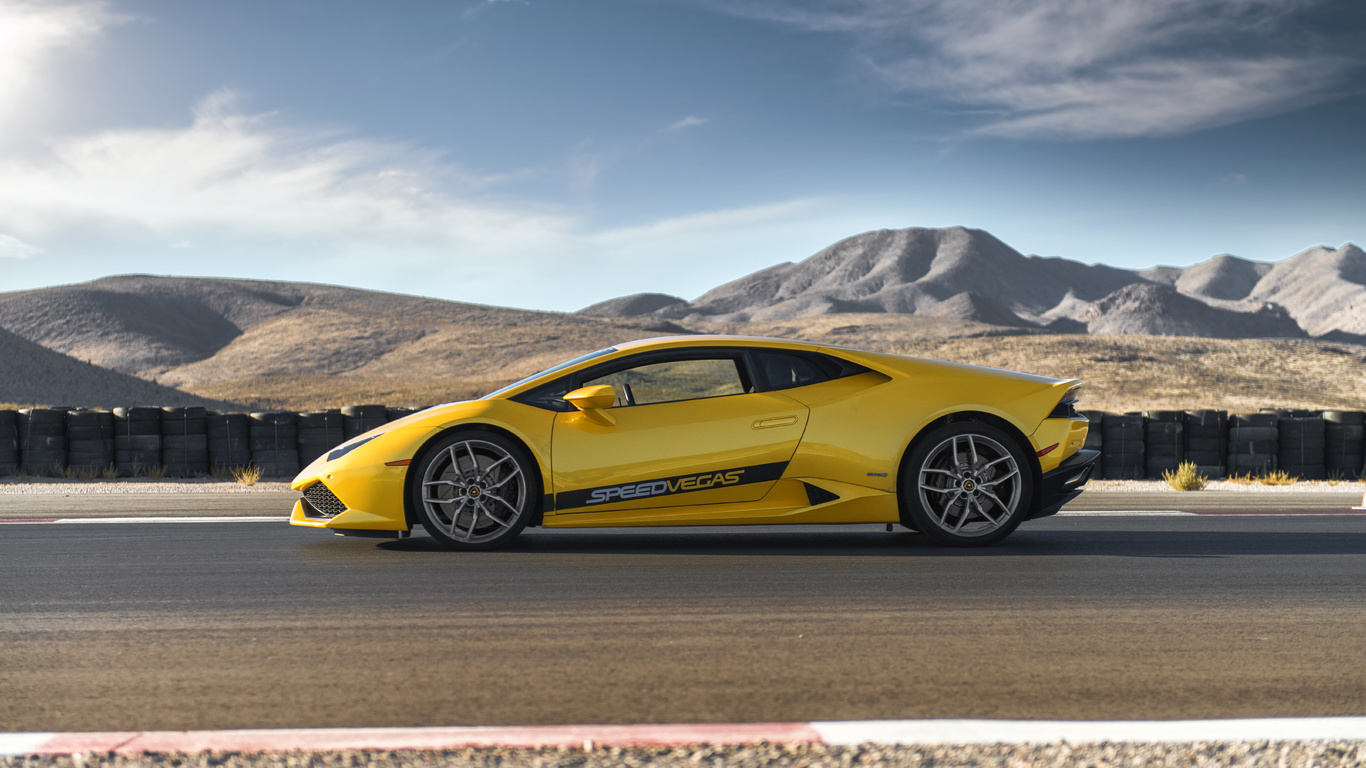 yellow, lamborghini, huracan