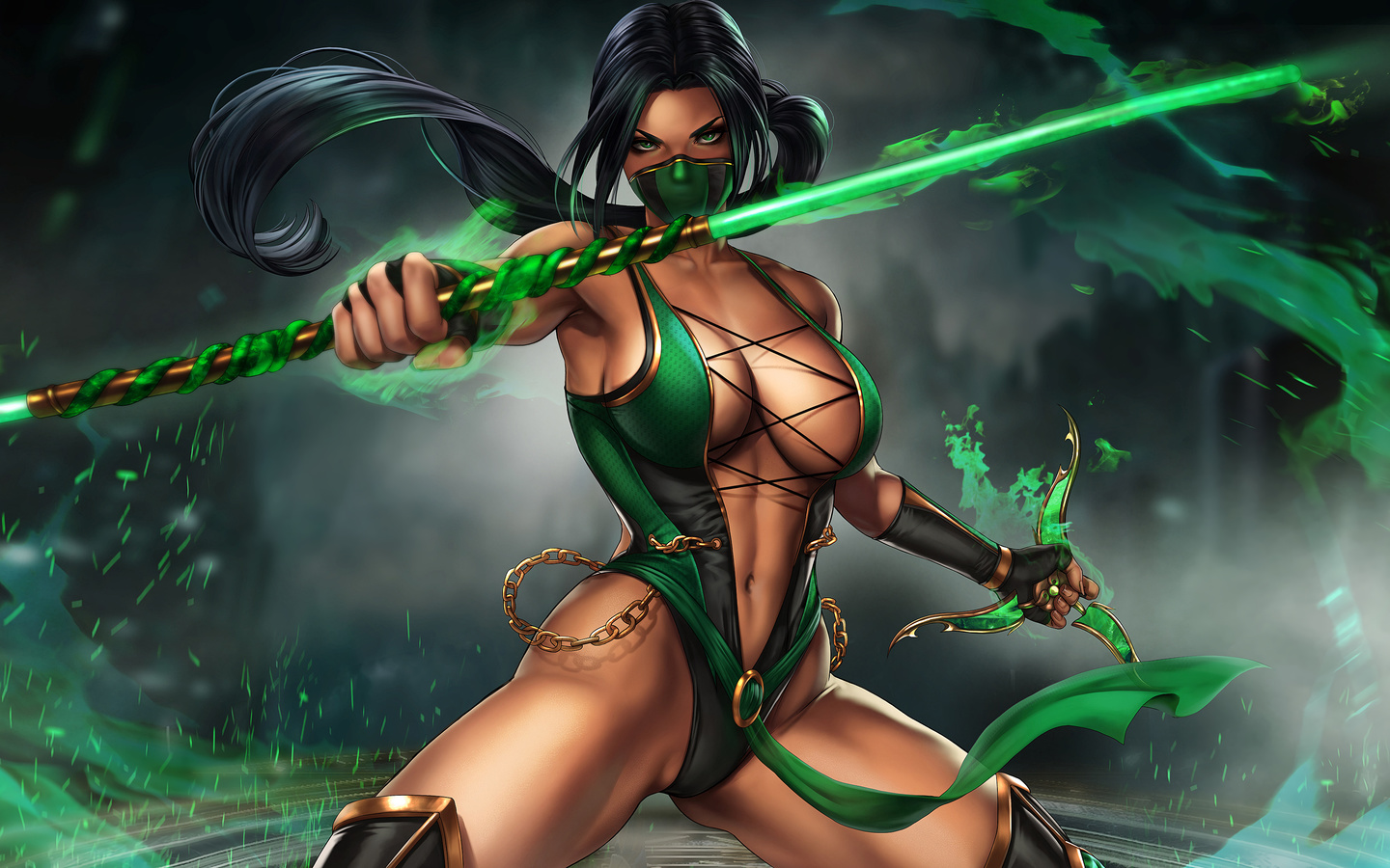 , mortal kombat, , jade