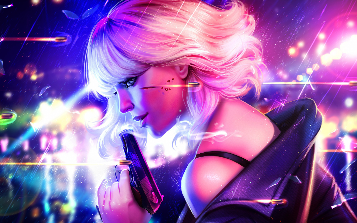 , , ayyasap,  , charlize theron, , , art, atomic blonde