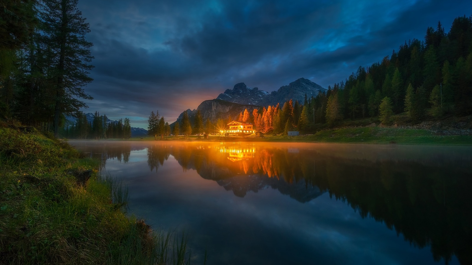 antorno lake, dolomitas, italy, , , , 