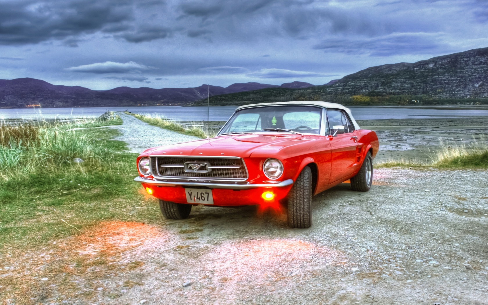 , mustang, hdr