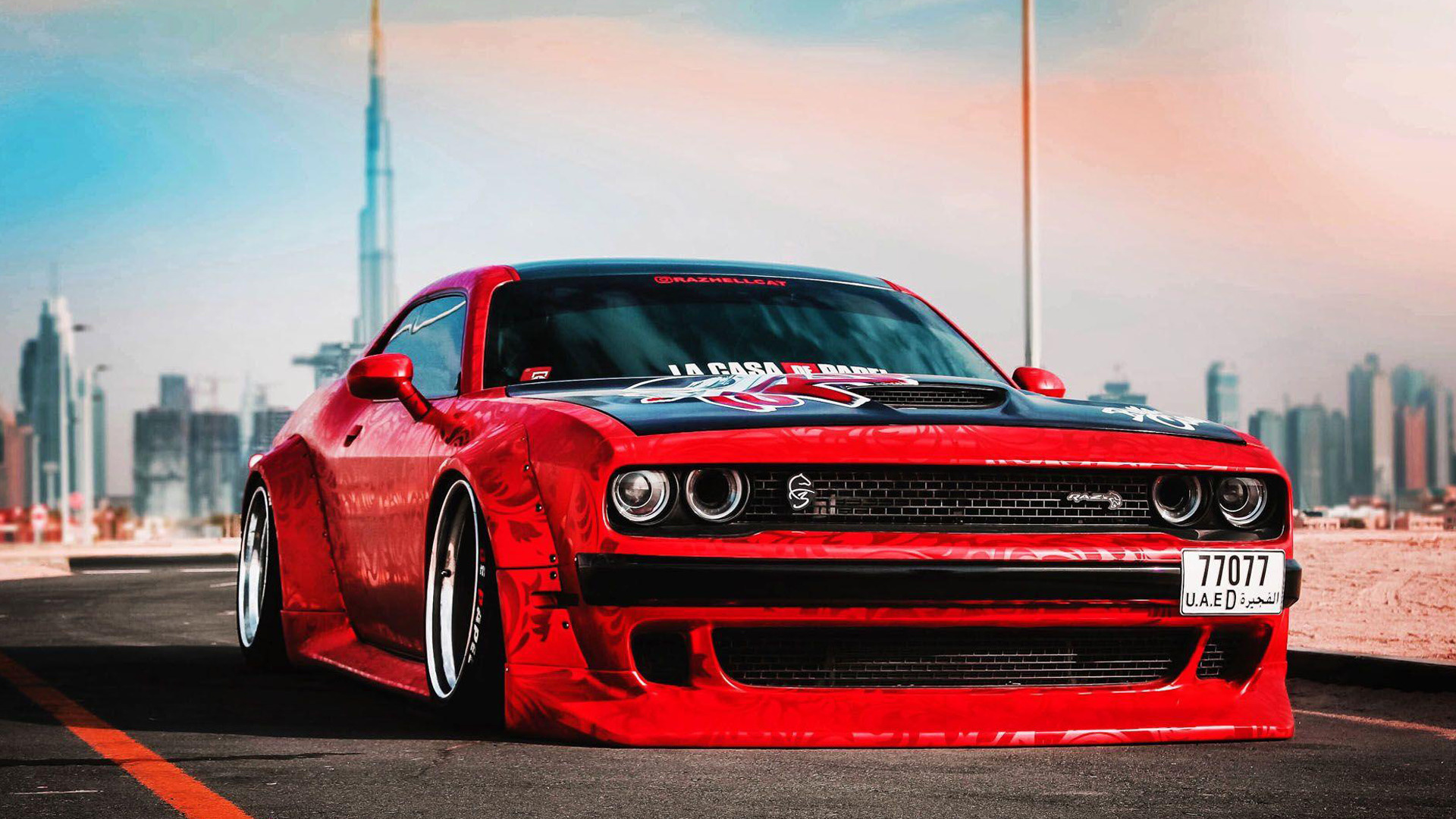 Challenger hellcat обои