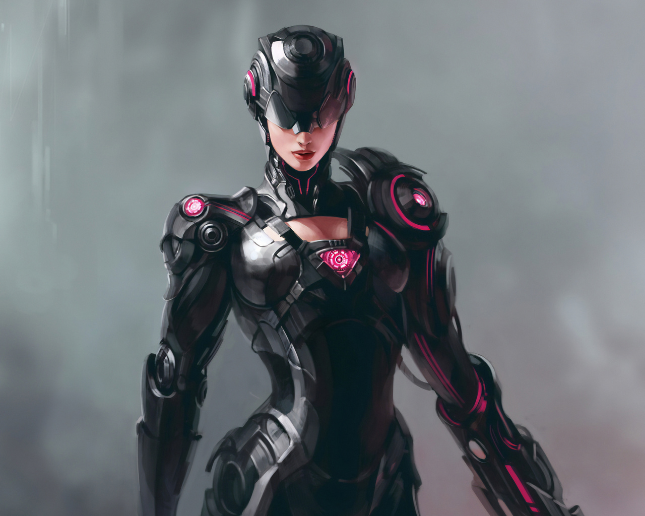 cyborg, girl