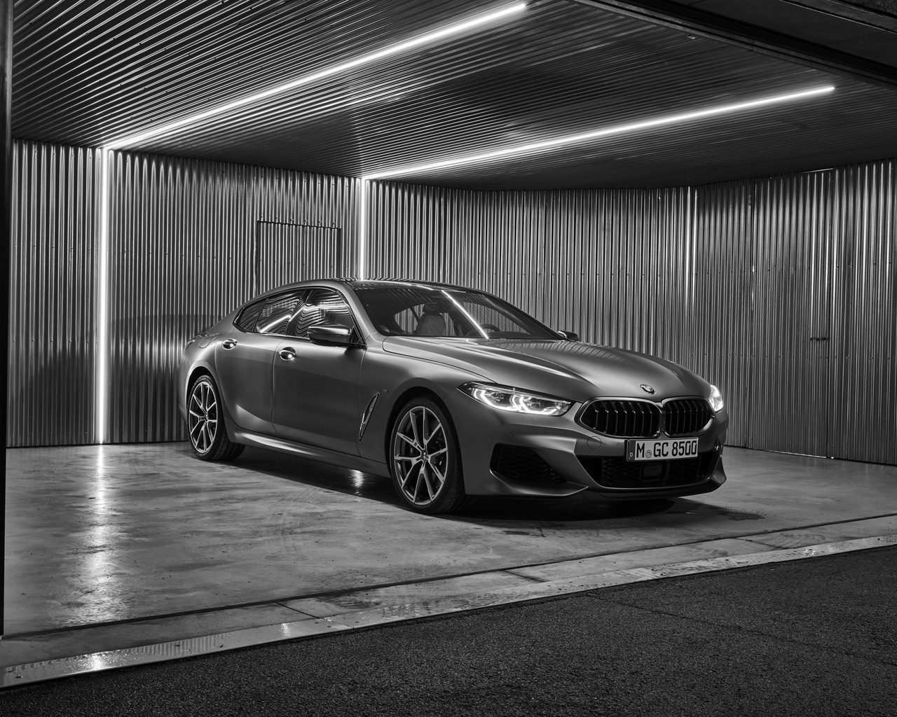 bmw, 8, gran coupe, 2019, g16, 8-series, gray