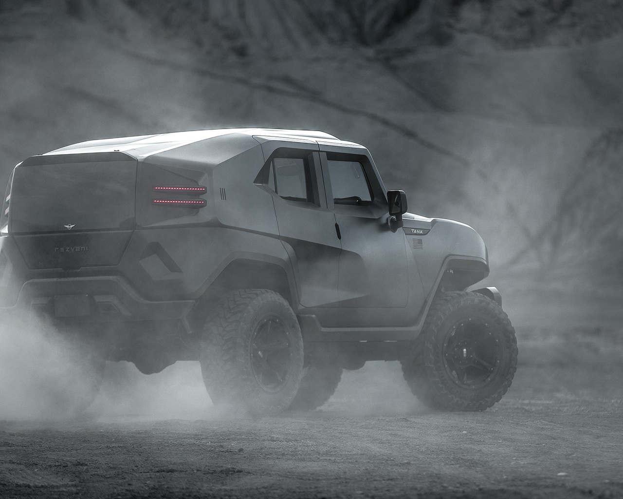 rezvani, tank x, suv