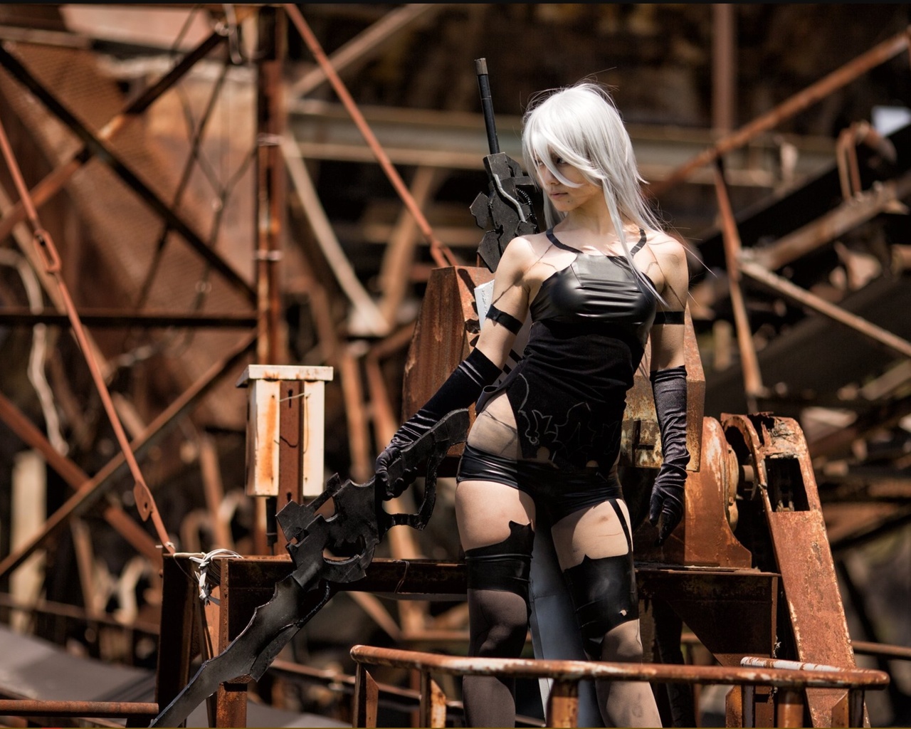 nier, cosplay, 