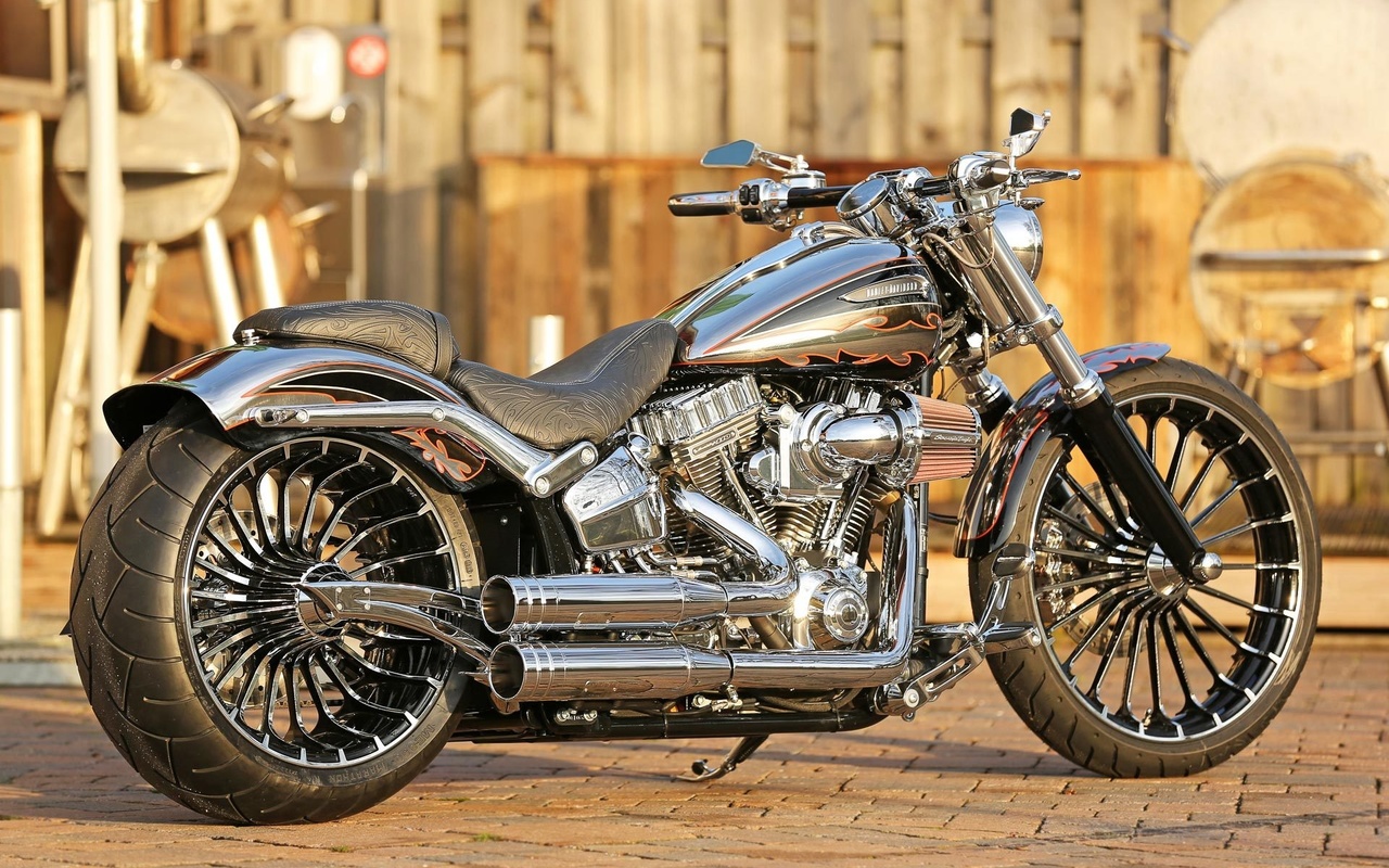 harley-davidson, custom, motorbike, breakout, h-d, cvo, thunderbike, fxsbse