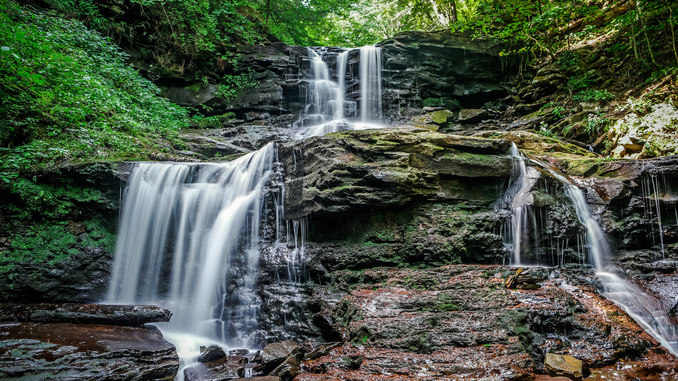 , , waterfalls at ricketts glen, , , 