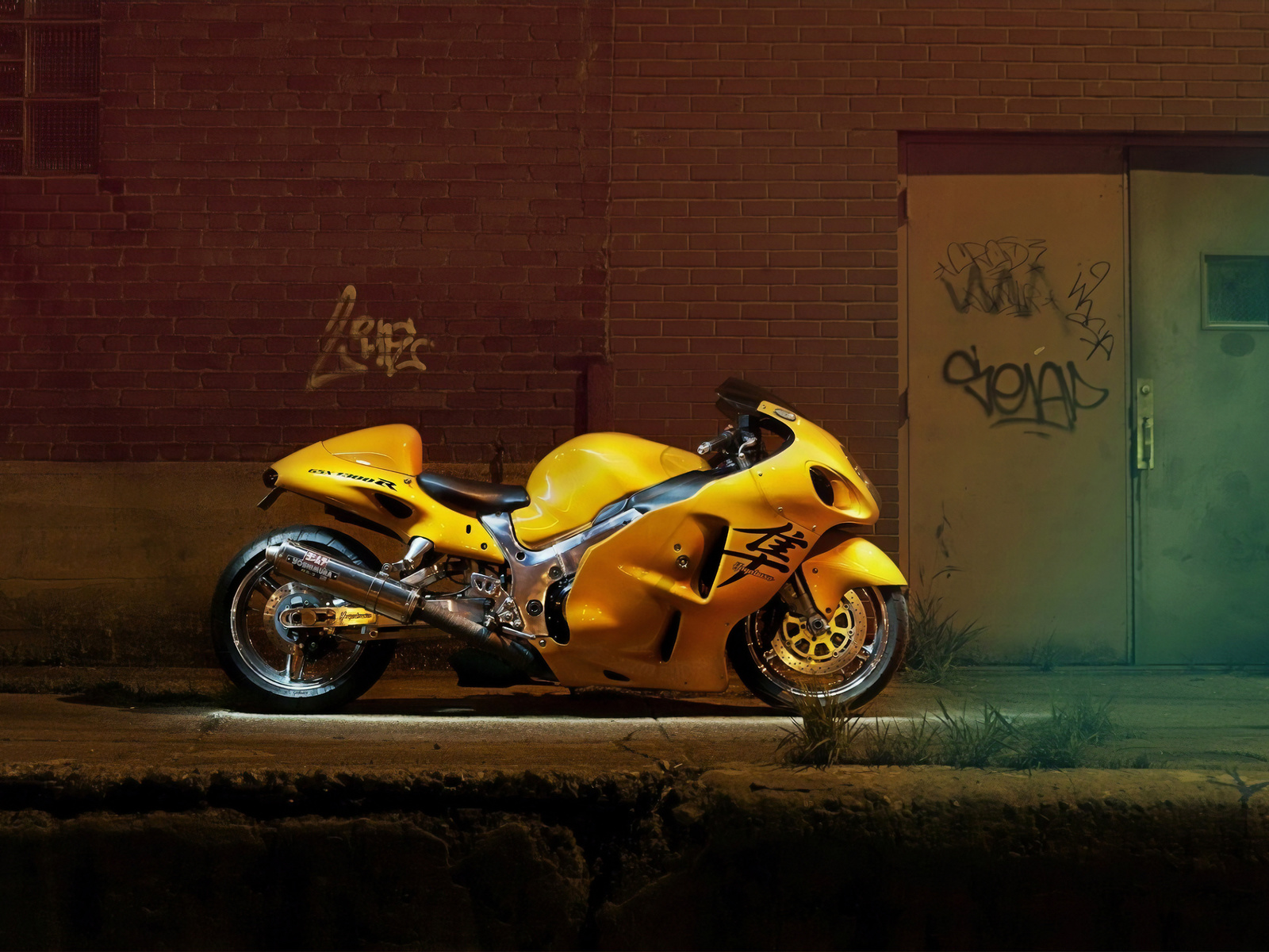 yellow, hayabusa