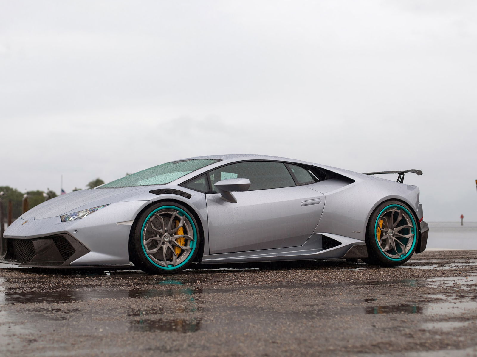 grey, lamborghini, huracan